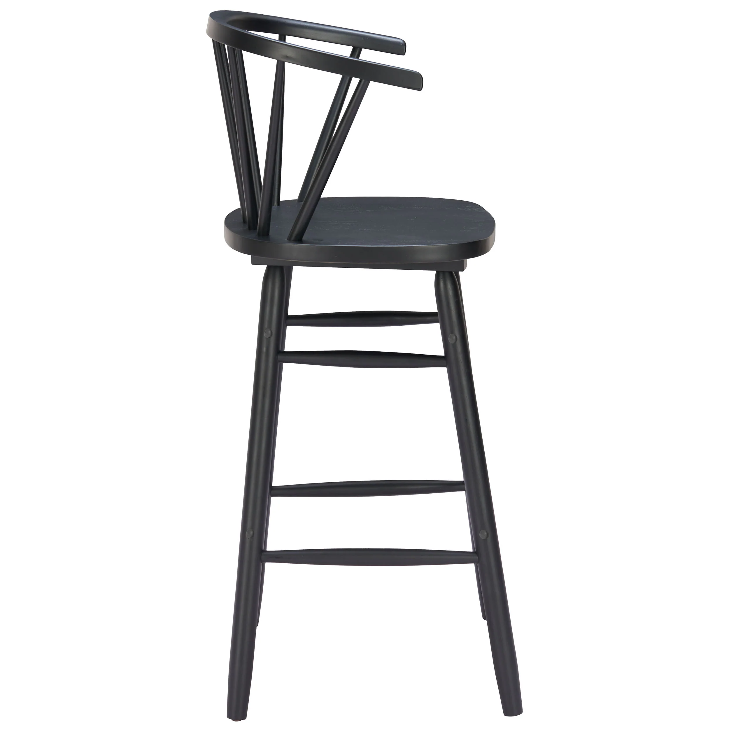 Stenger Bar & Counter Stool, Black, Set of 2 - Image 3