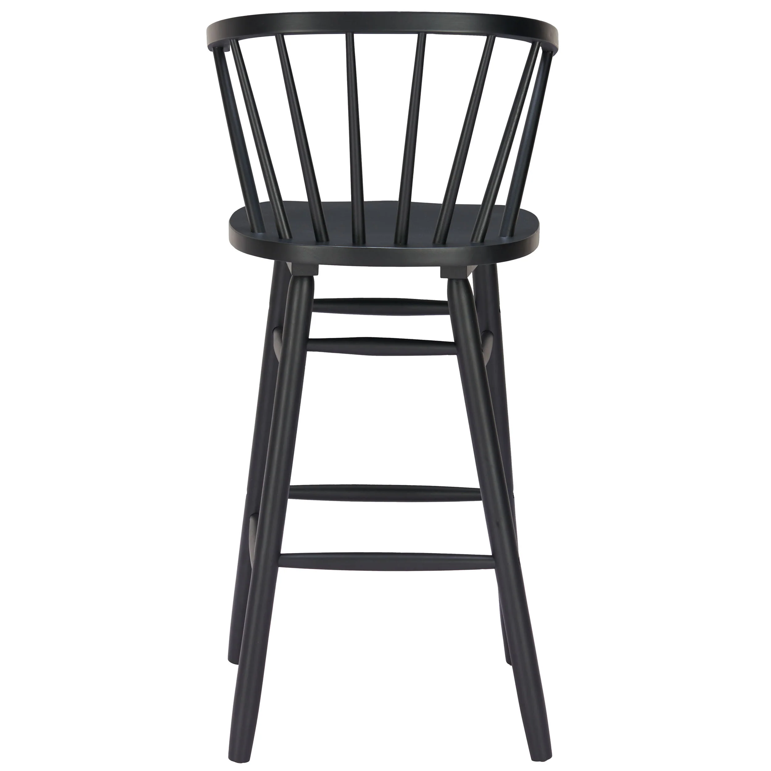 Stenger Bar & Counter Stool, Black, Set of 2 - Image 4