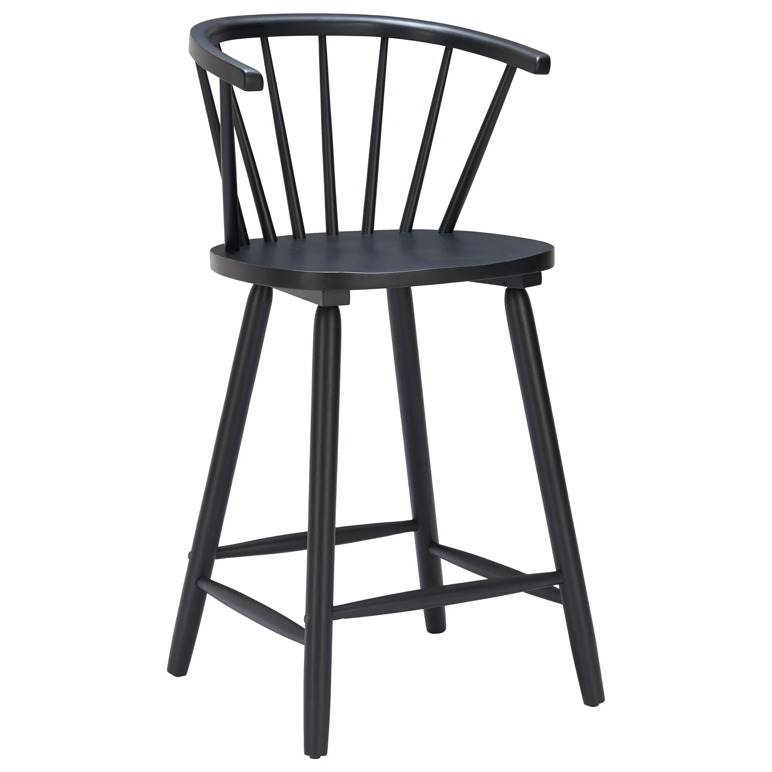 Stenger Bar & Counter Stool, Black, Set of 2 - Image 5