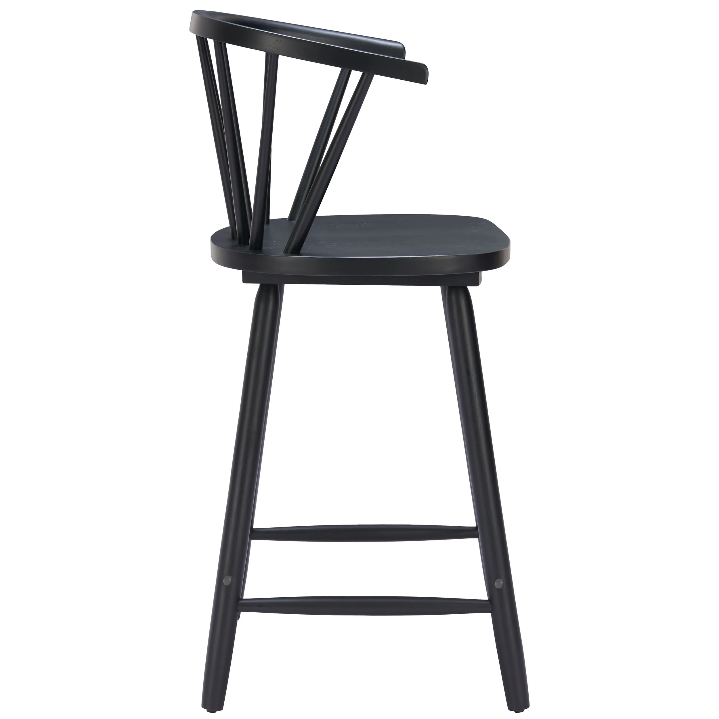 Stenger Bar & Counter Stool, Black, Set of 2 - Image 7