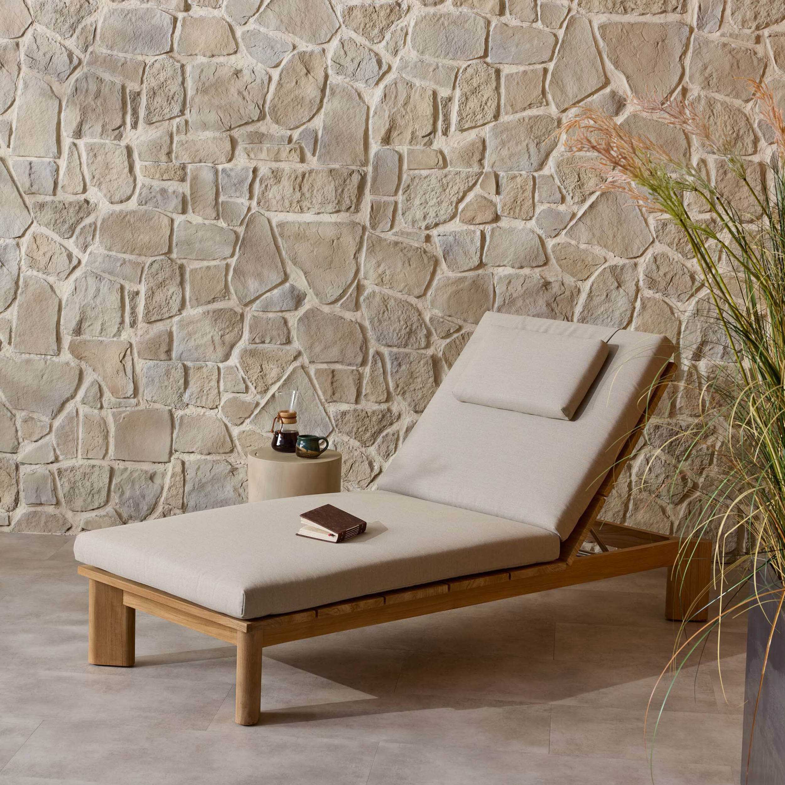 Sterling Outdoor Chaise, Ibiza Mole by Four Hands - Image 8