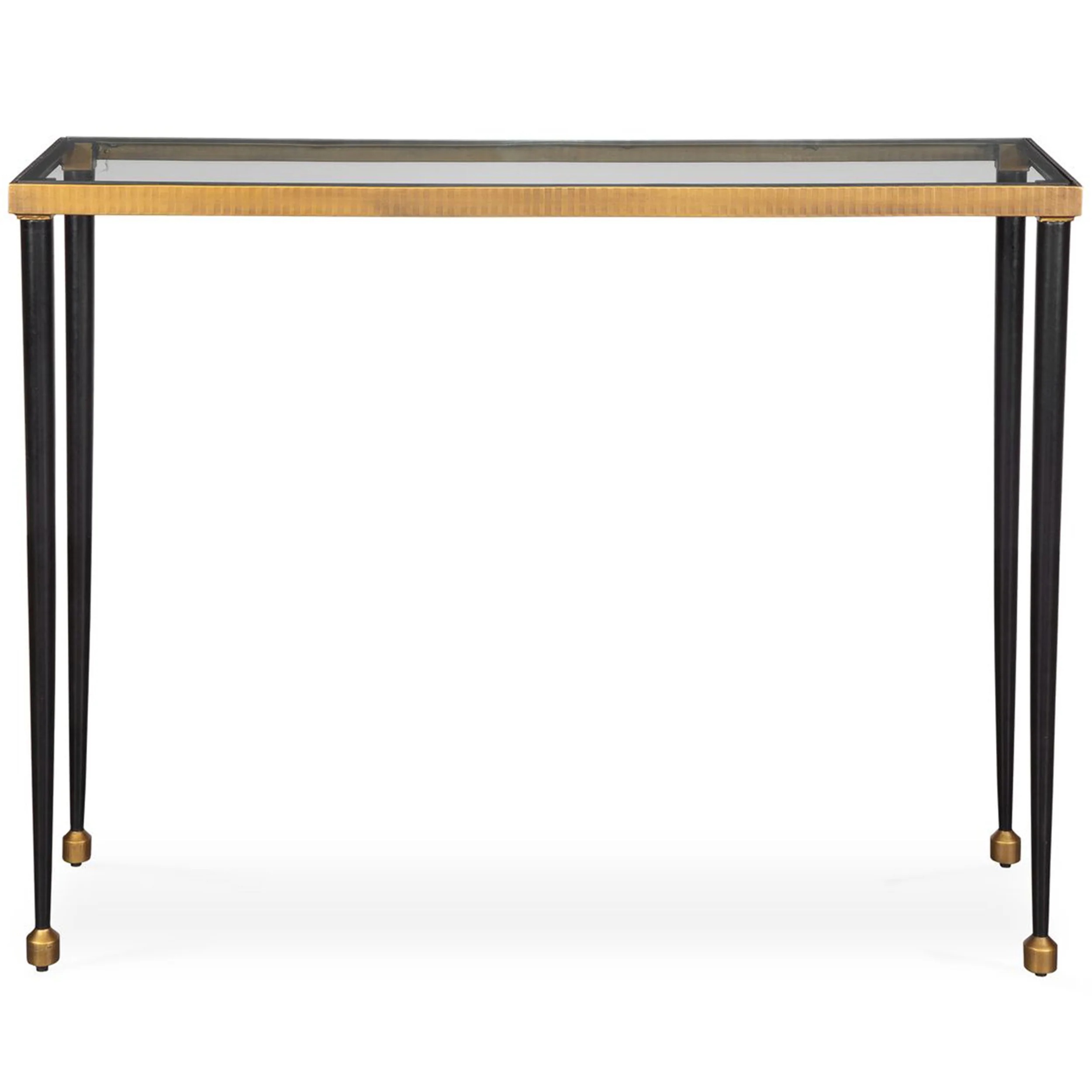 Stiletto Console Table, Black/Gold - Image 2