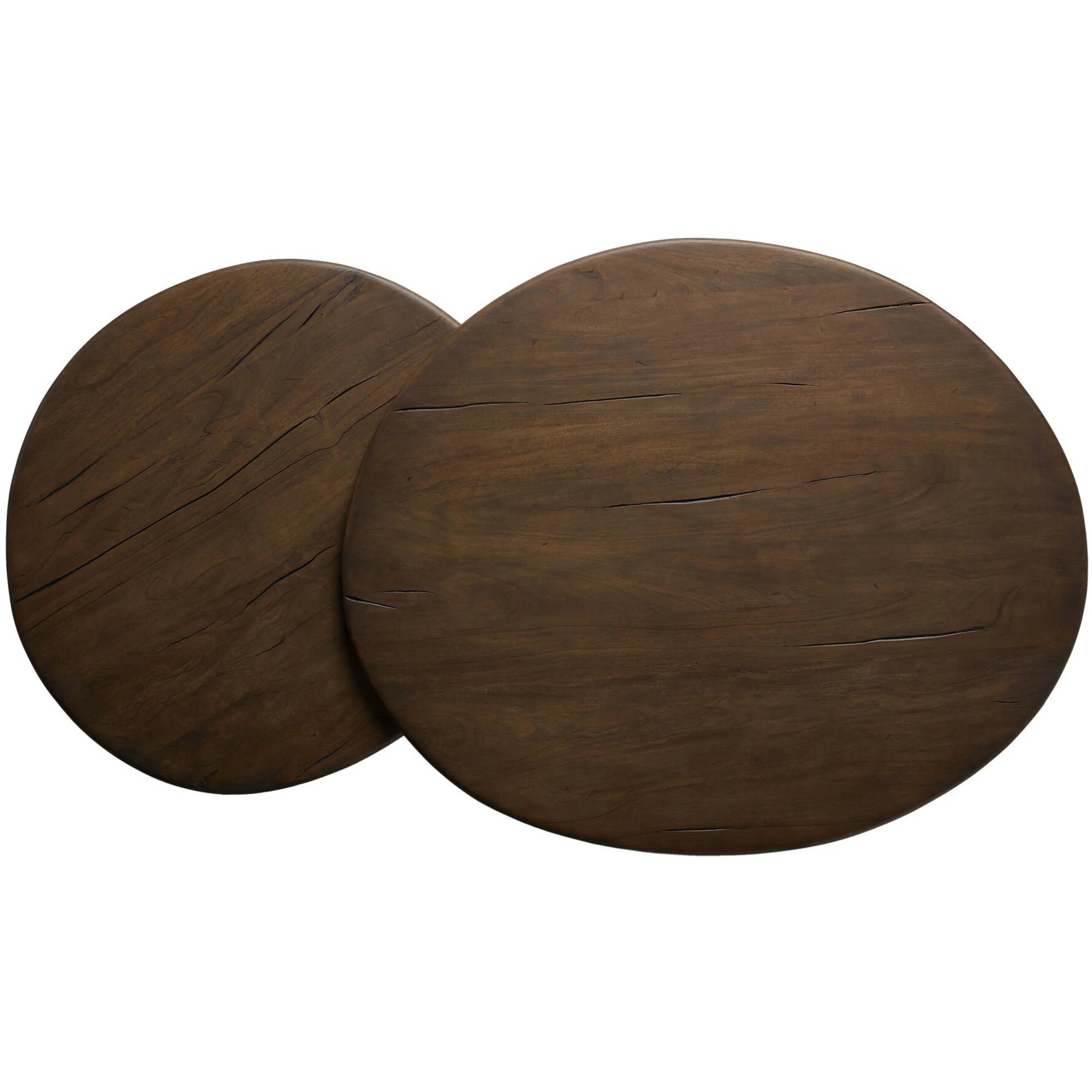 Stuart Nesting Coffee Tables, Aged Belgium Bleach by Four Hands - Image 5