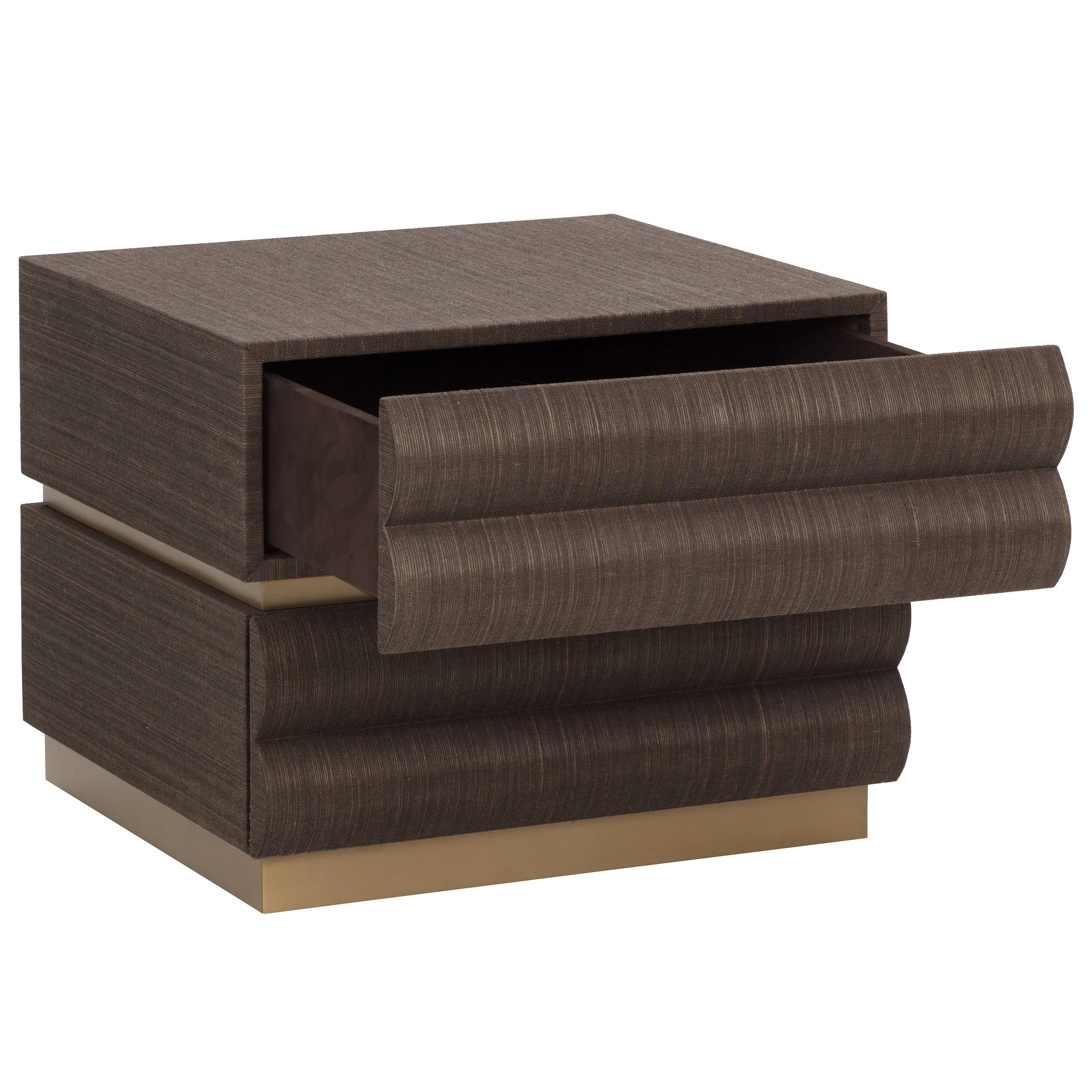 Subira Nightstand, Brown - Image 3