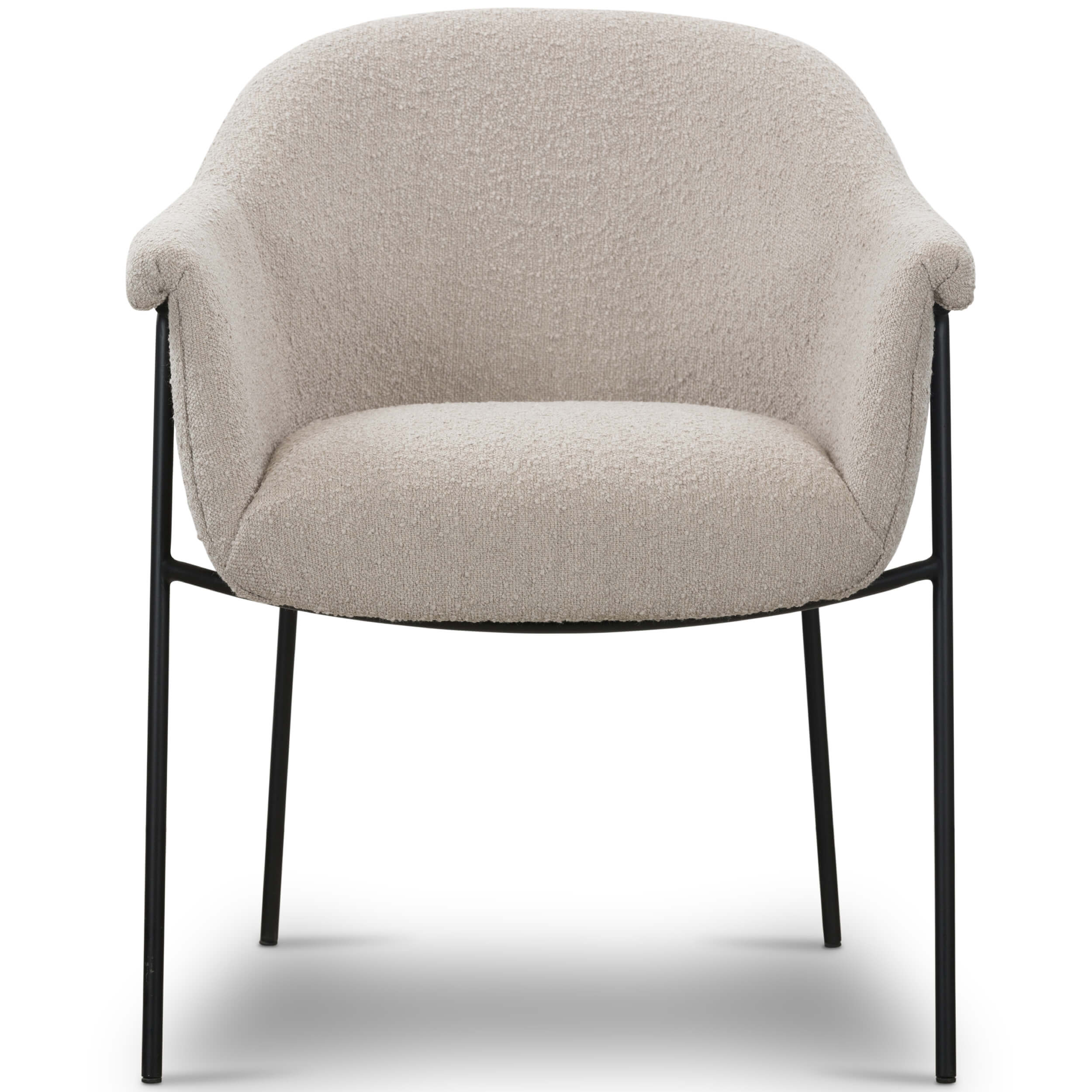 Suerte Dining Chair, Knoll Natural, Set of 2 by Four Hands - Image 2