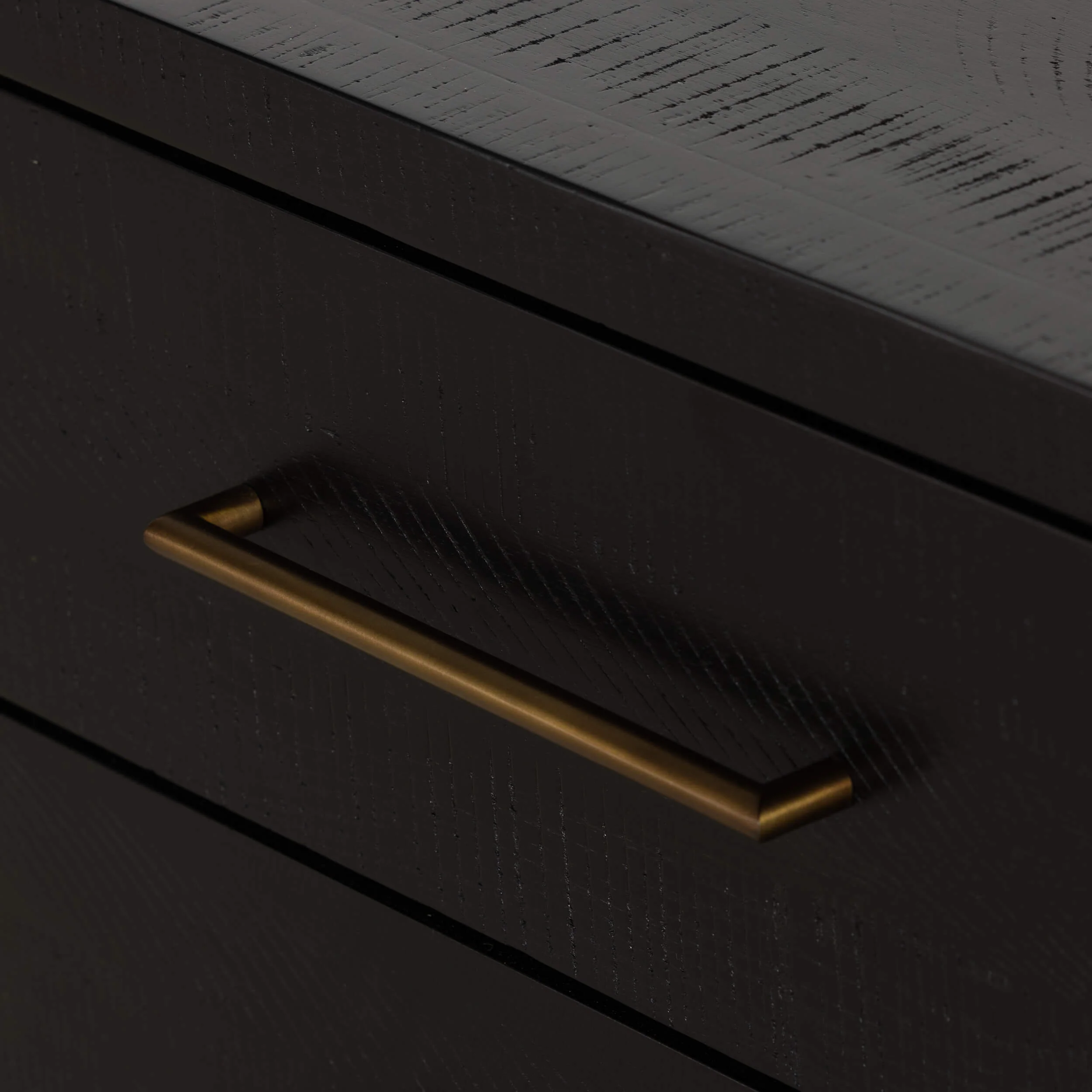 Suki Large Nightstand, Burnished Black by Four Hands - Image 5