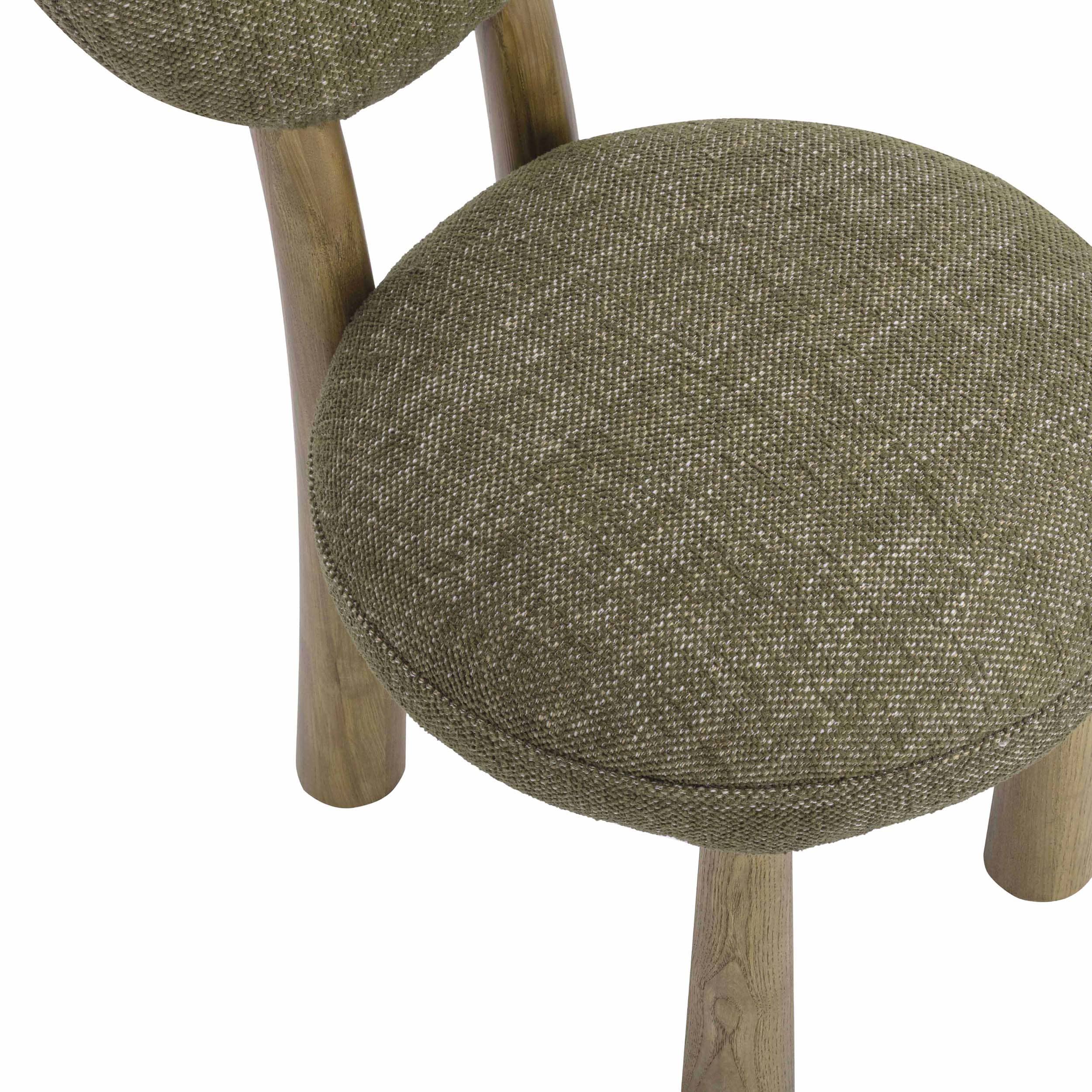 Sulley Dining Chair, Olive Green - Image 5