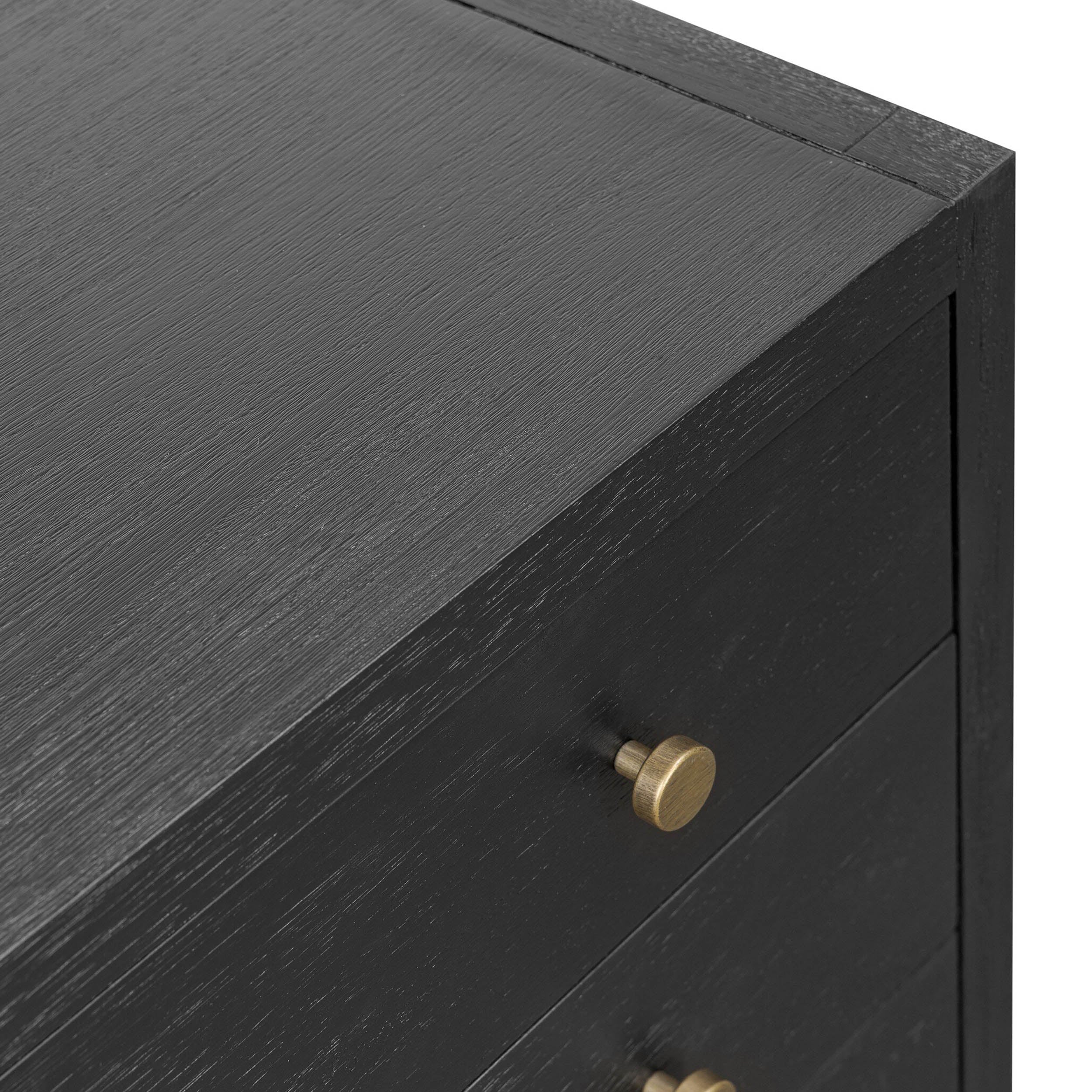 Sullivan Nightstand, Black by Four Hands - Image 5