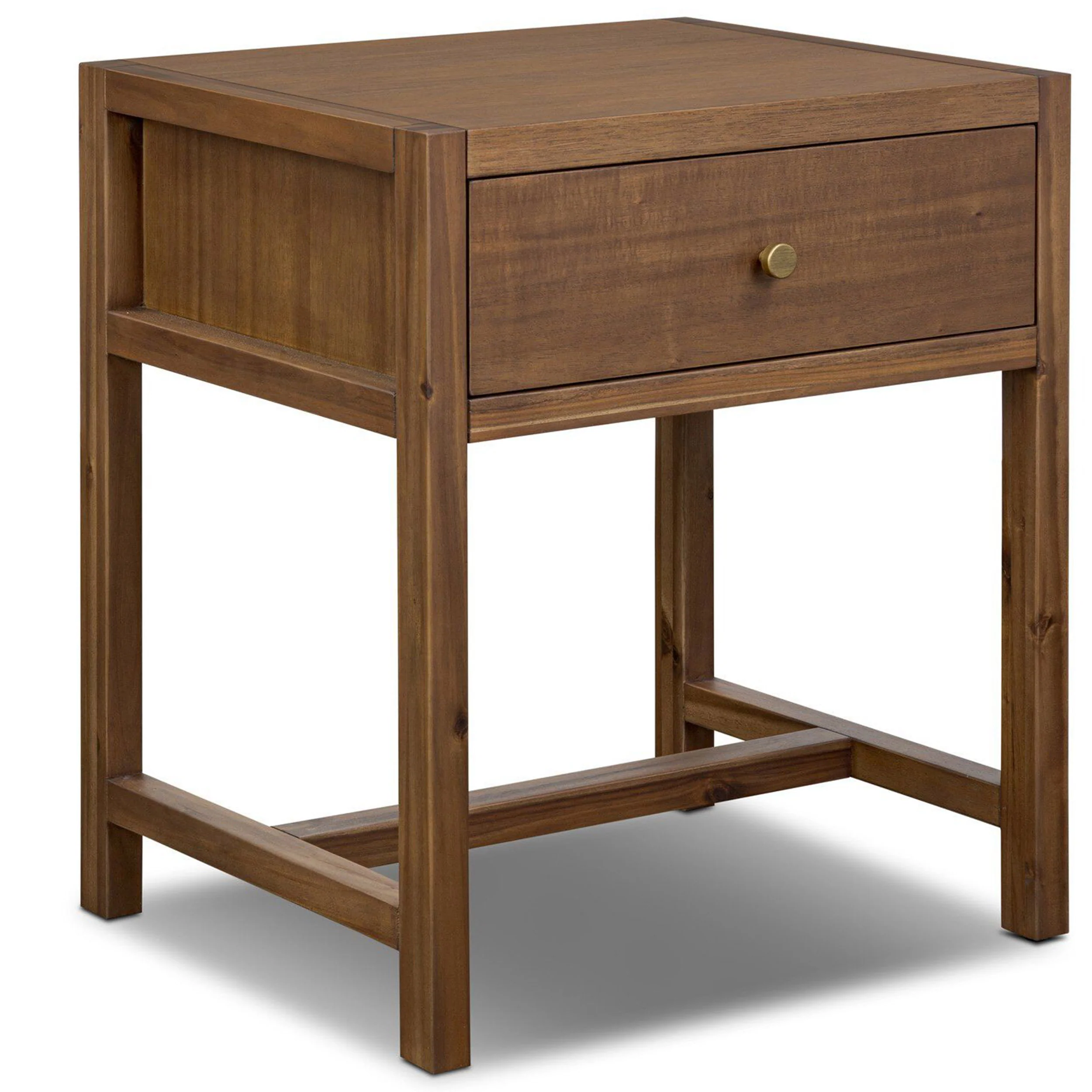 Sullivan Small Nightstand, Saddle Tan by Four Hands