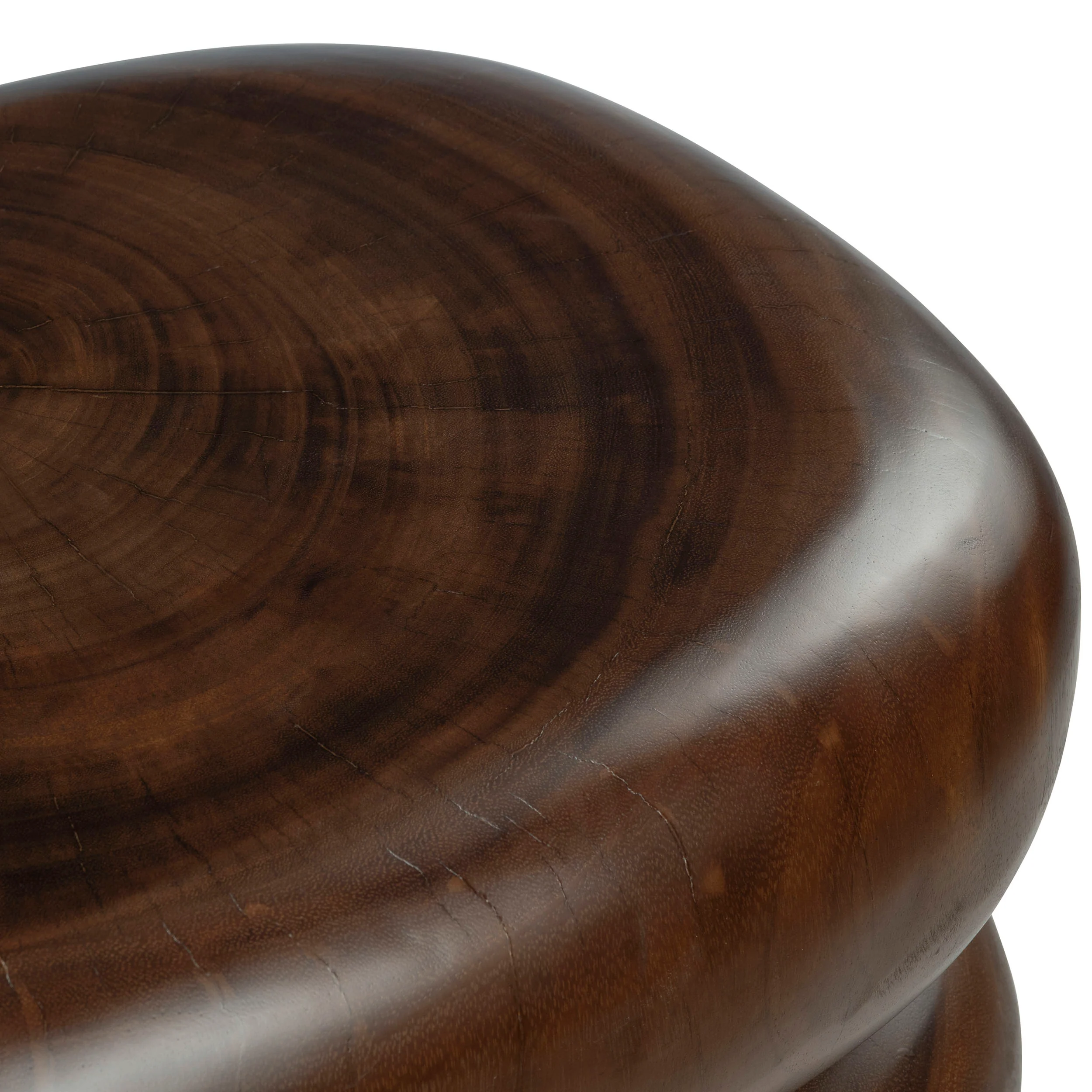 Sumatra Accent Table, Brown - Image 3