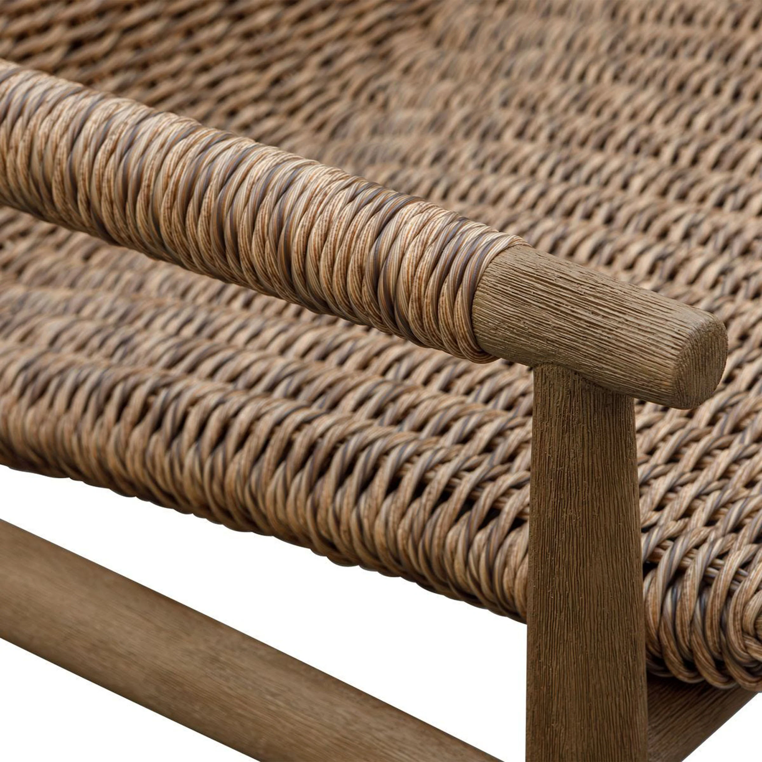 Sumba Outdoor Dining Chair, Golden Flax - Image 5