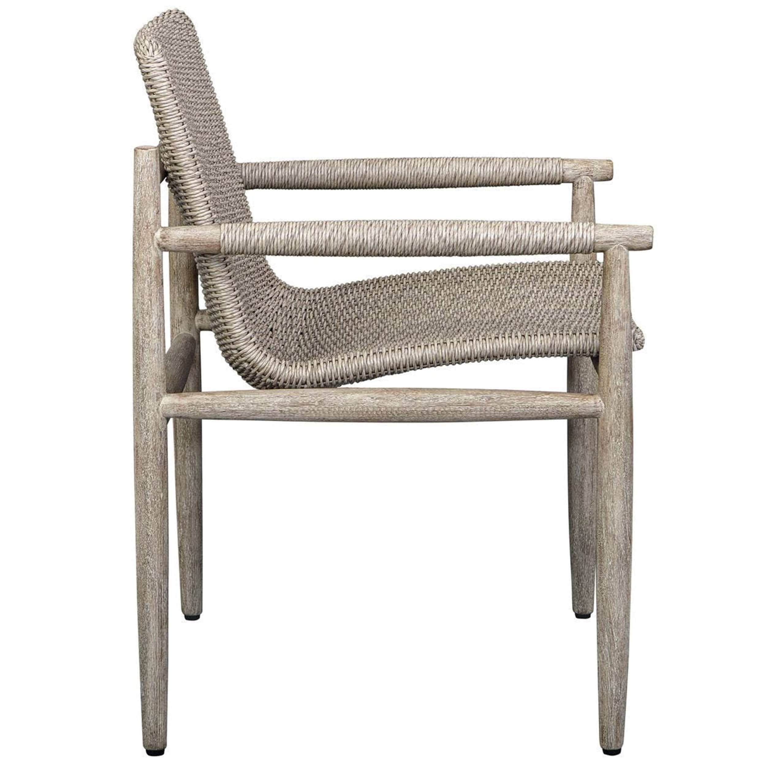 Sumba Outdoor Dining Chair, Oatmeal - Image 3