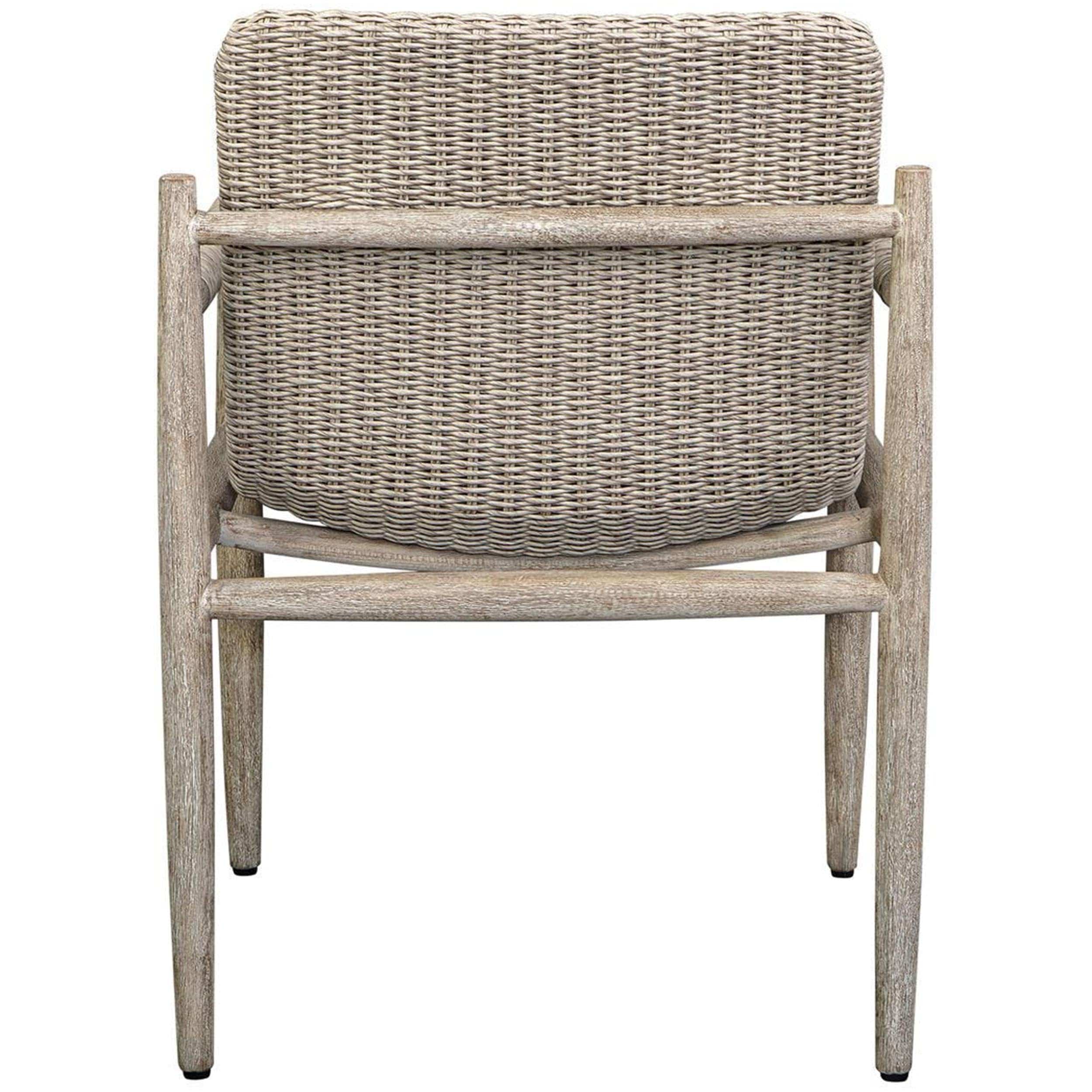 Sumba Outdoor Dining Chair, Oatmeal - Image 4