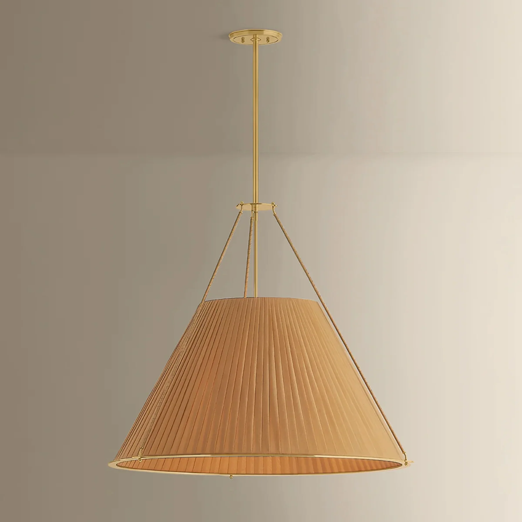 Sunside Pendant, Aged Brass - Image 15