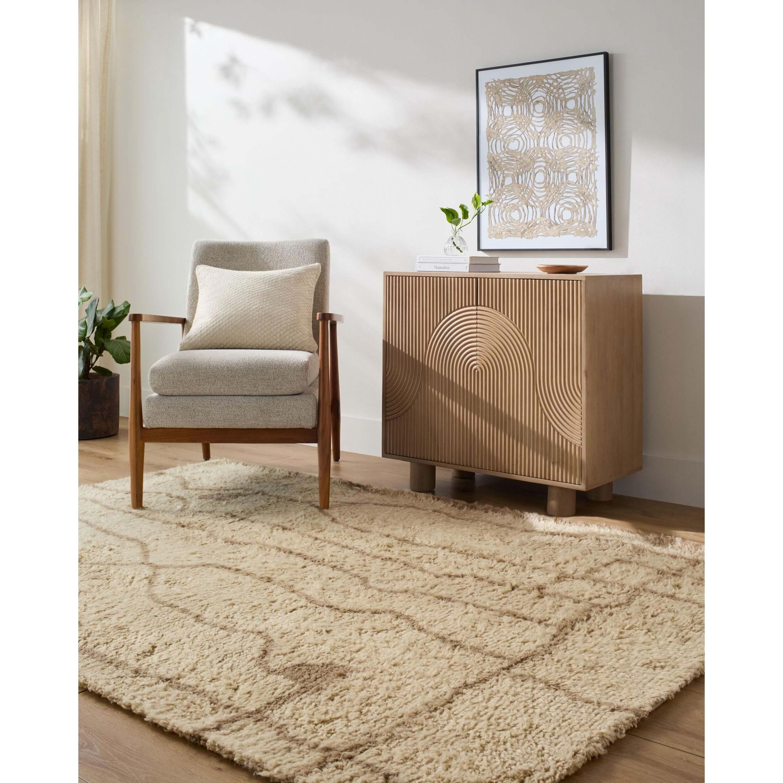 Surya Livabliss Rug Beni BMC-2309, Brown/Camel - Image 6