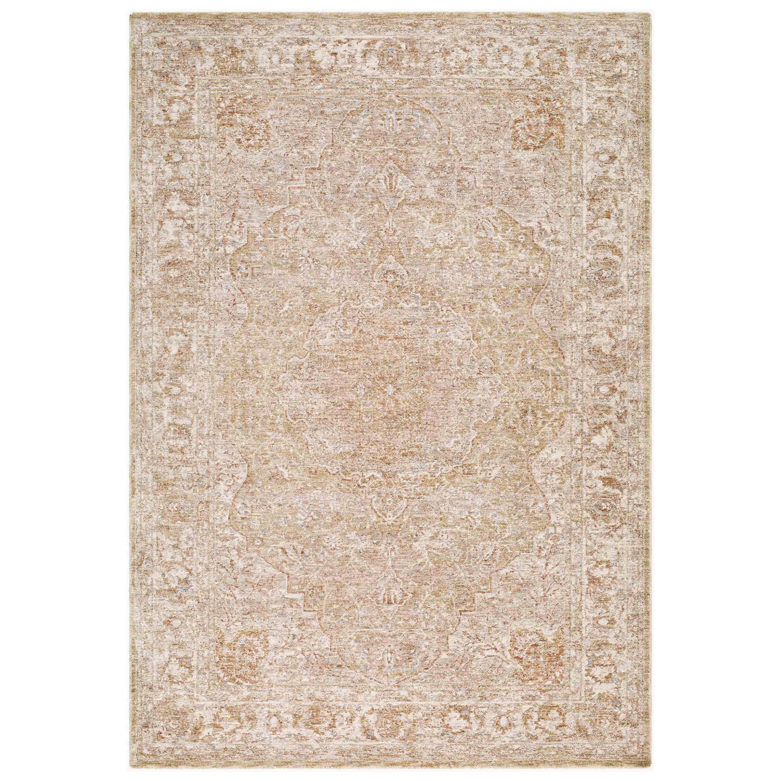Surya Lovebliss Rug Da Vinci DVC-2314, Brown Multi