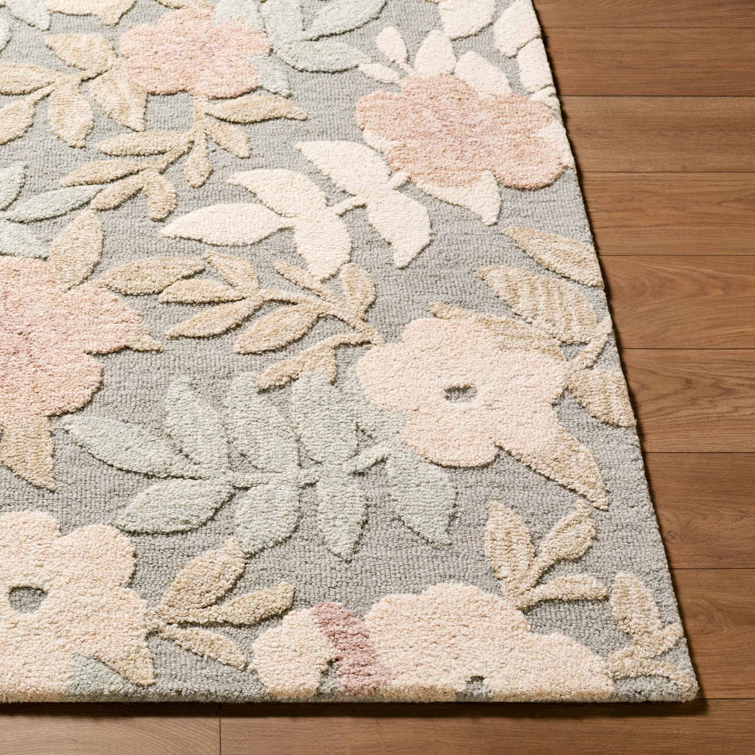 Surya Lovebliss Rug Fabian FBI-2302, Floral Multi - Image 2