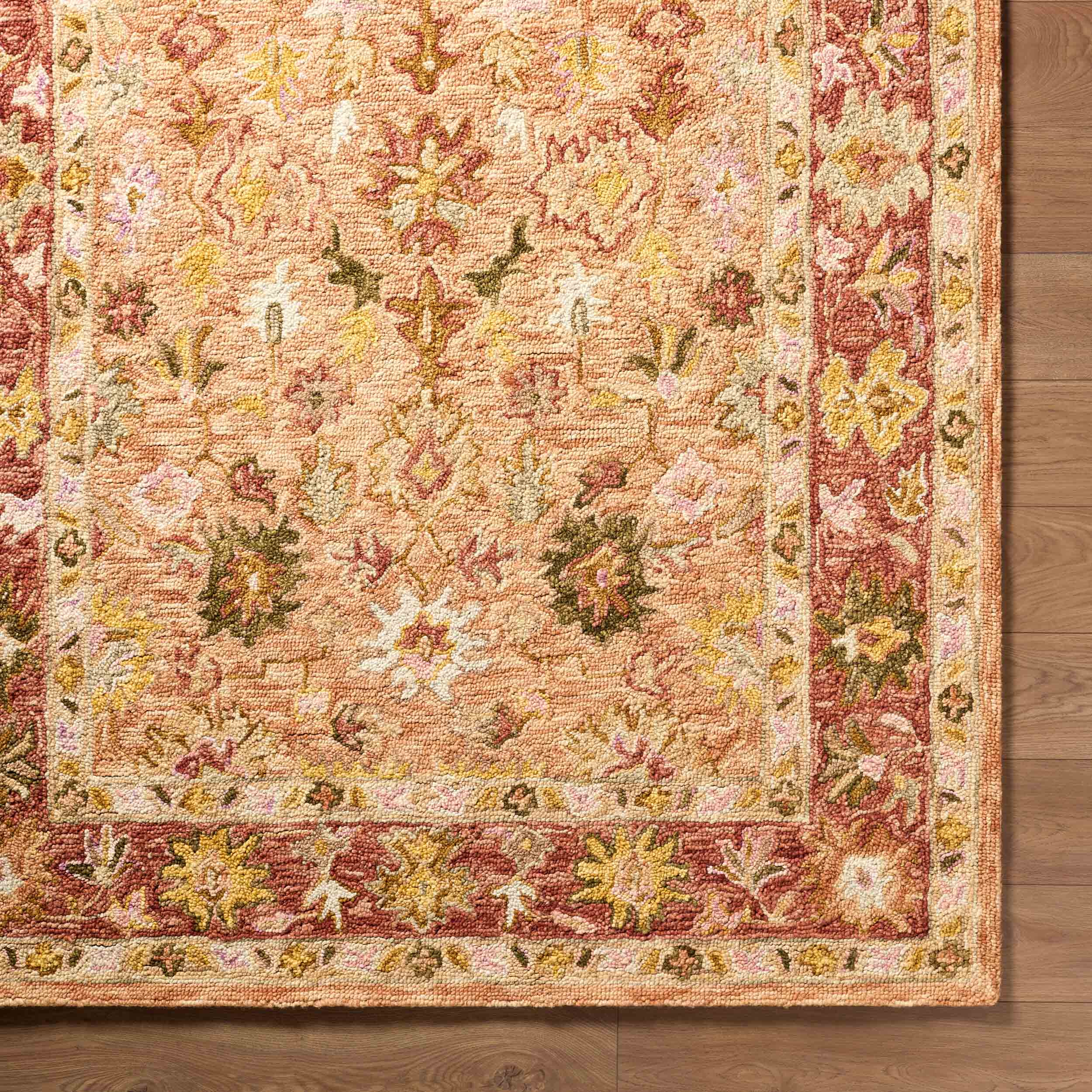 Surya Lovebliss Rug Fairfax FFX-2306, Floral Multi - Image 2