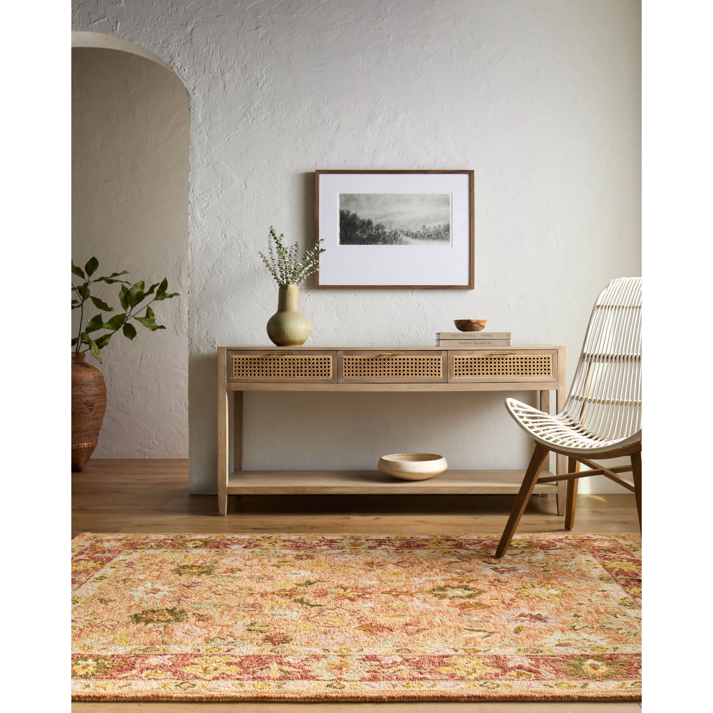 Surya Lovebliss Rug Fairfax FFX-2306, Floral Multi - Image 5