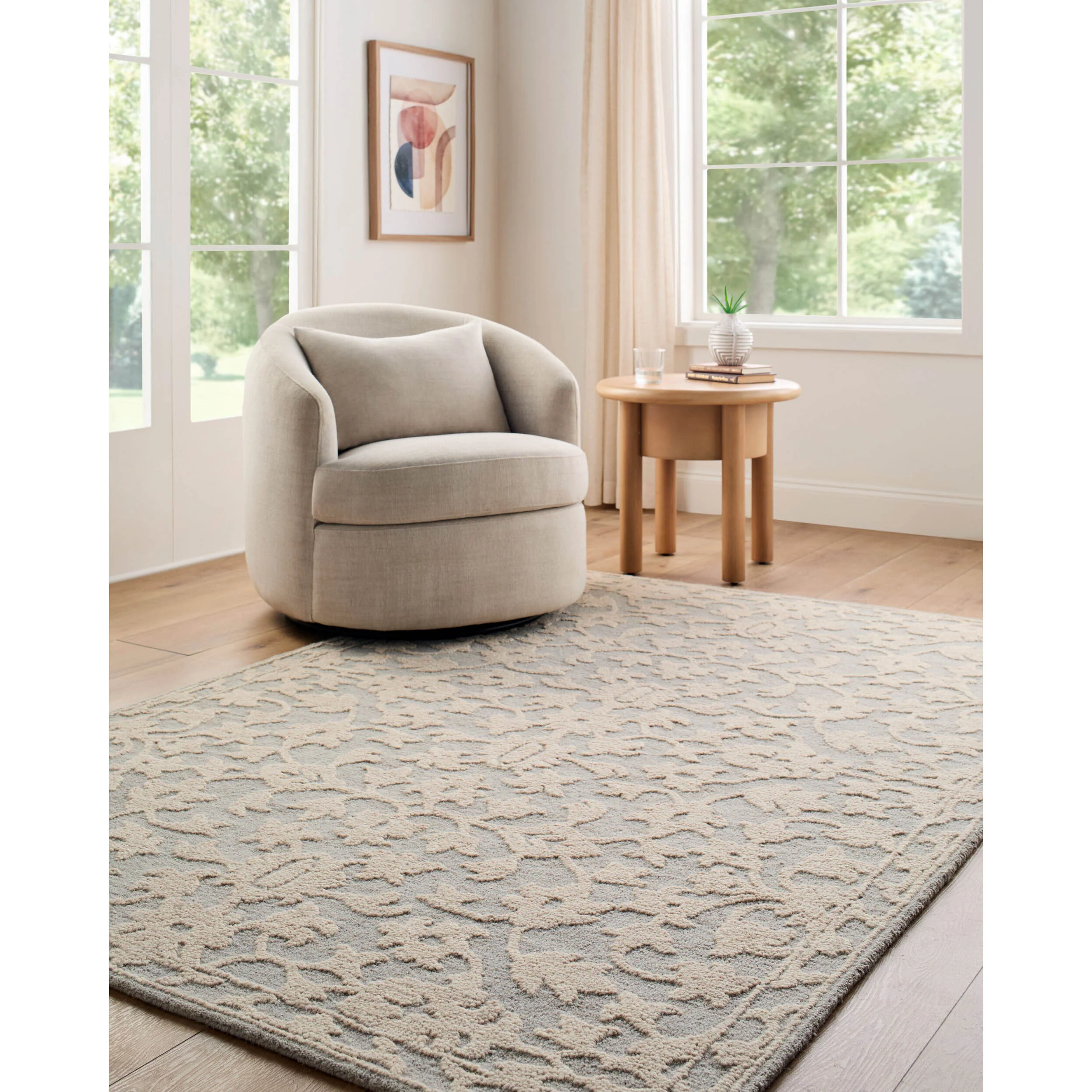 Surya Lovebliss Rug Konya KON-2304, Beige/Grey - Image 5