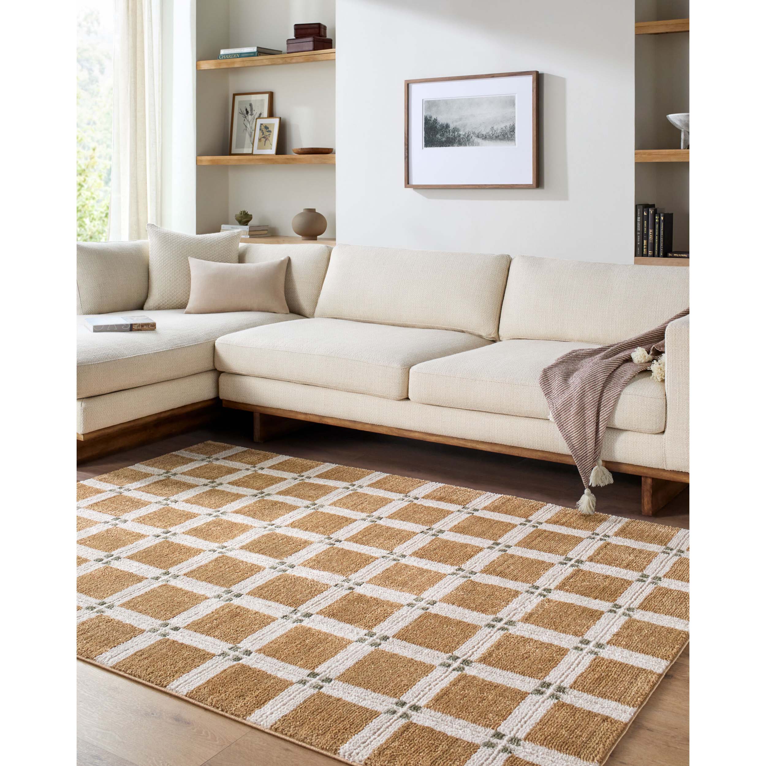 Surya Lovebliss Rug La Luna LUU-2307, Brown Multi - Image 5
