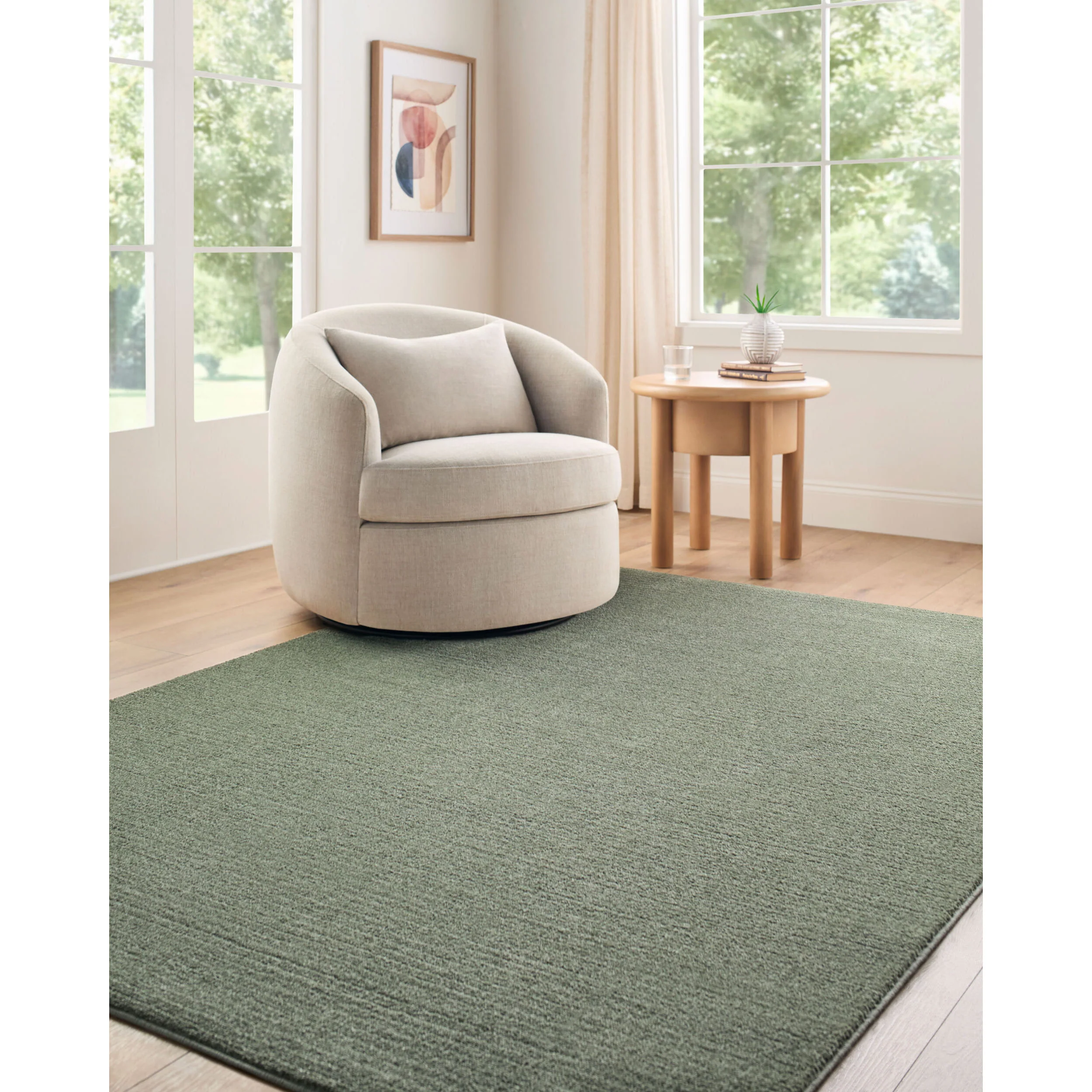 Surya Lovebliss Rug Maribor MOB-2306, Olive - Image 2