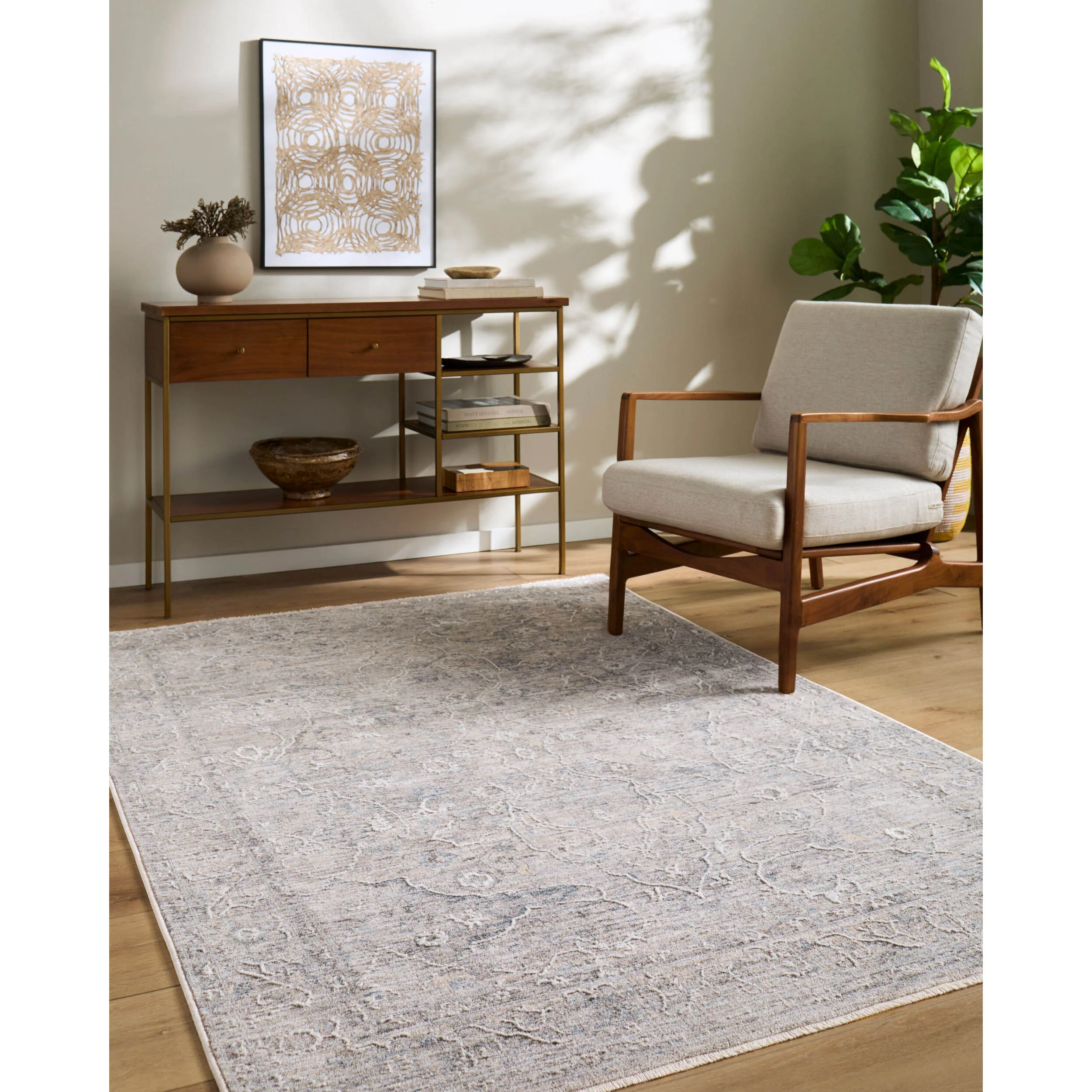 Surya Lovebliss Rug Seclusion SCN-2306, Beige Multi - Image 2