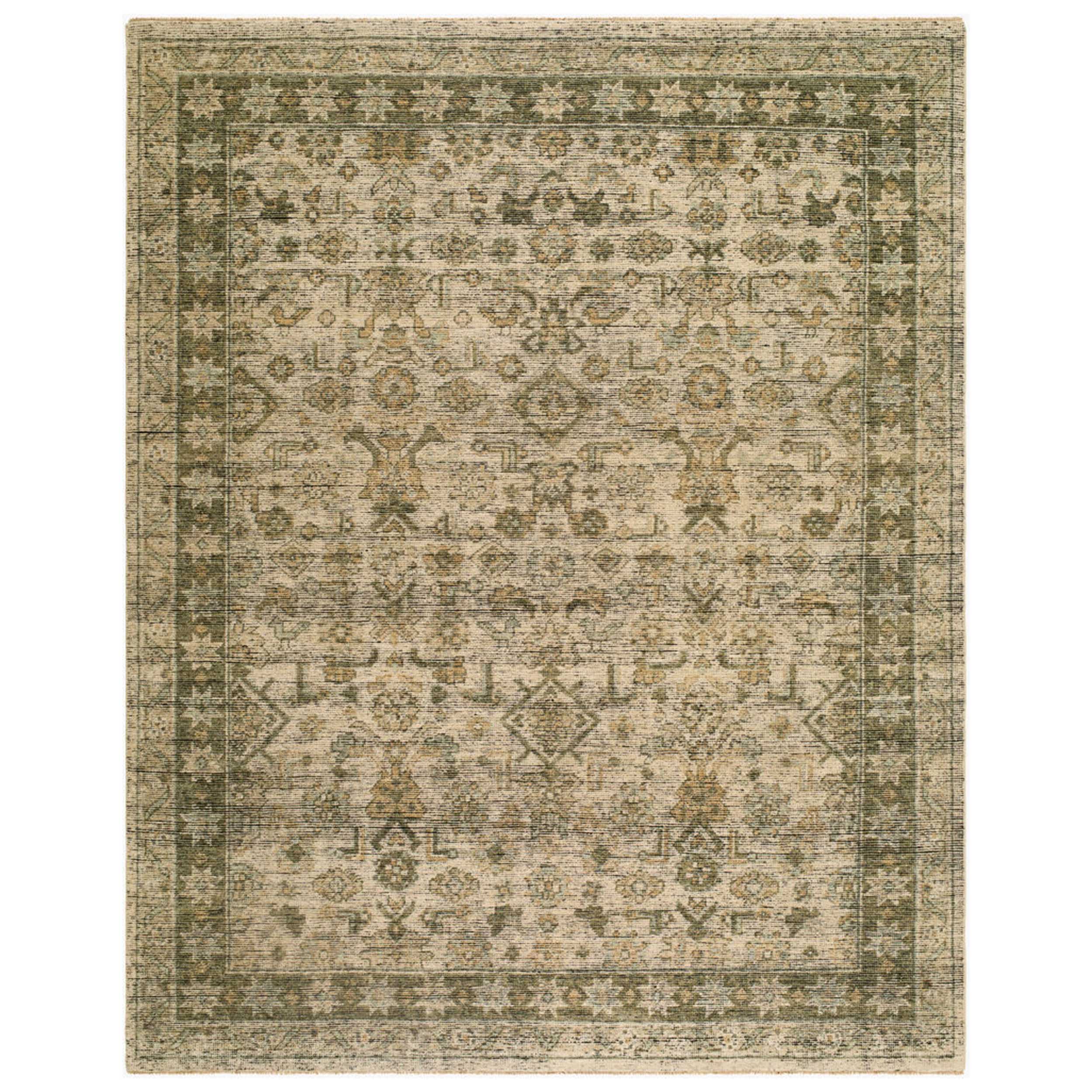 Surya Rug Reign REG-2325, Green Multi