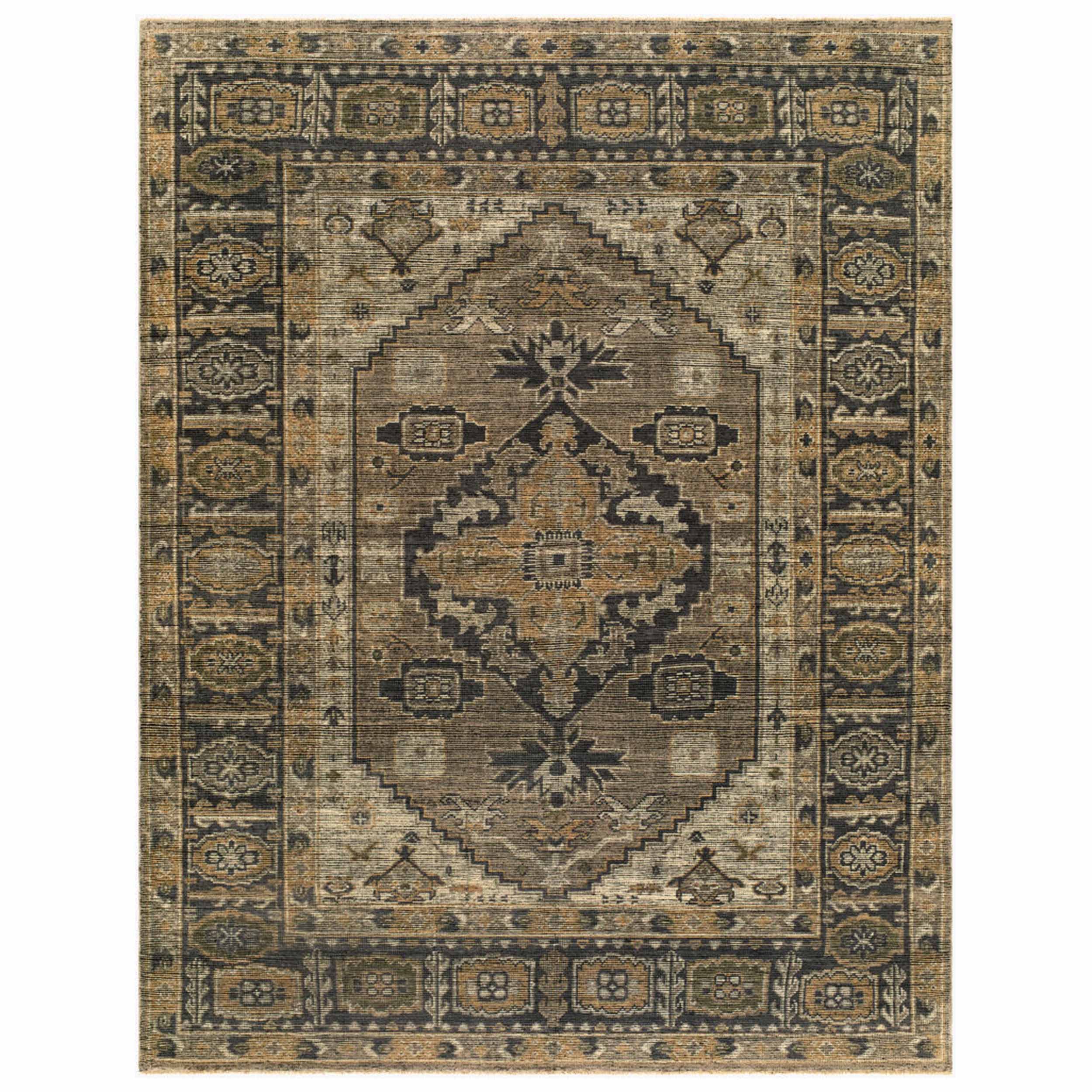 Surya Rug Reign REG-2326, Green Multi