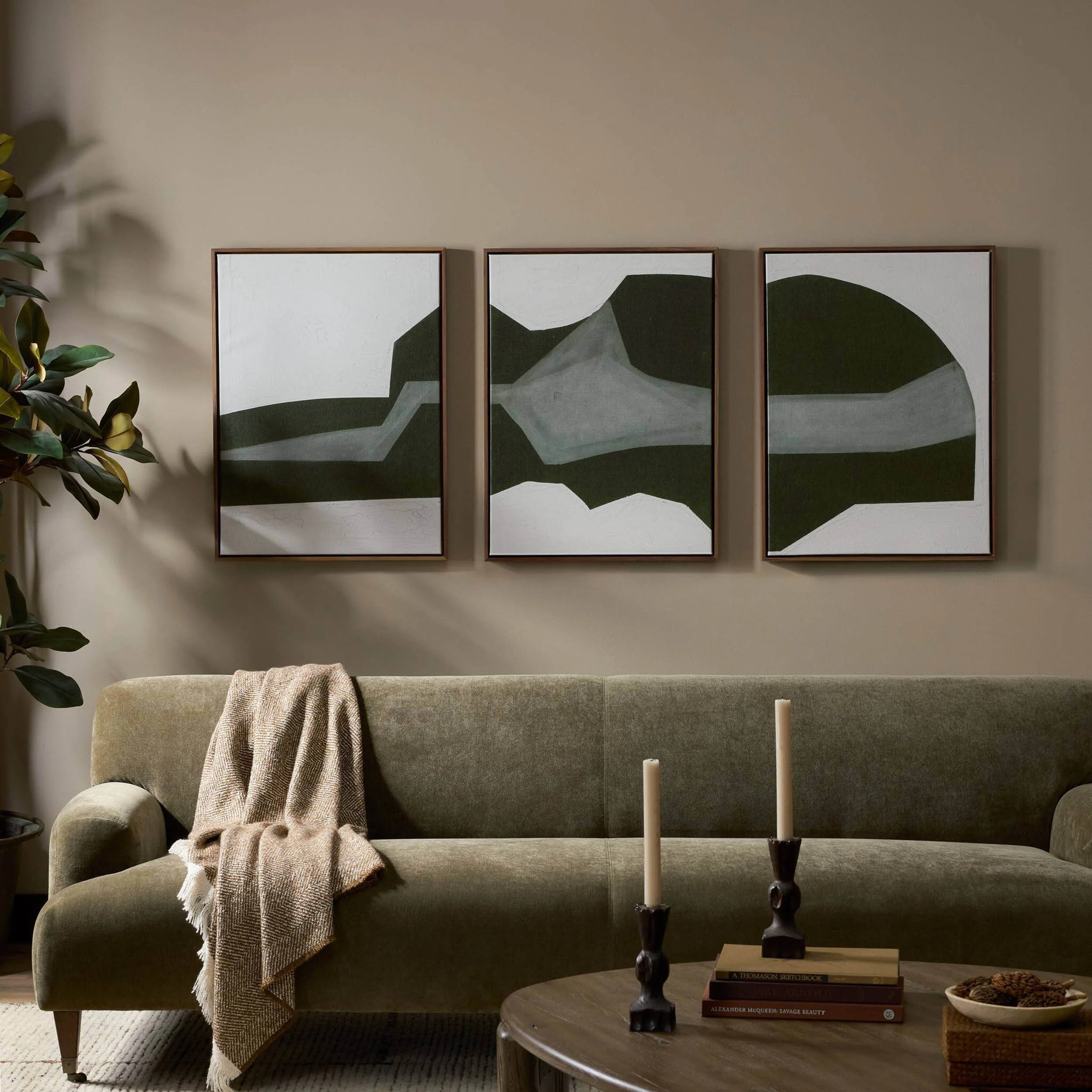 Suspended Triptych by Raoul Morren by Four Hands - Image 6