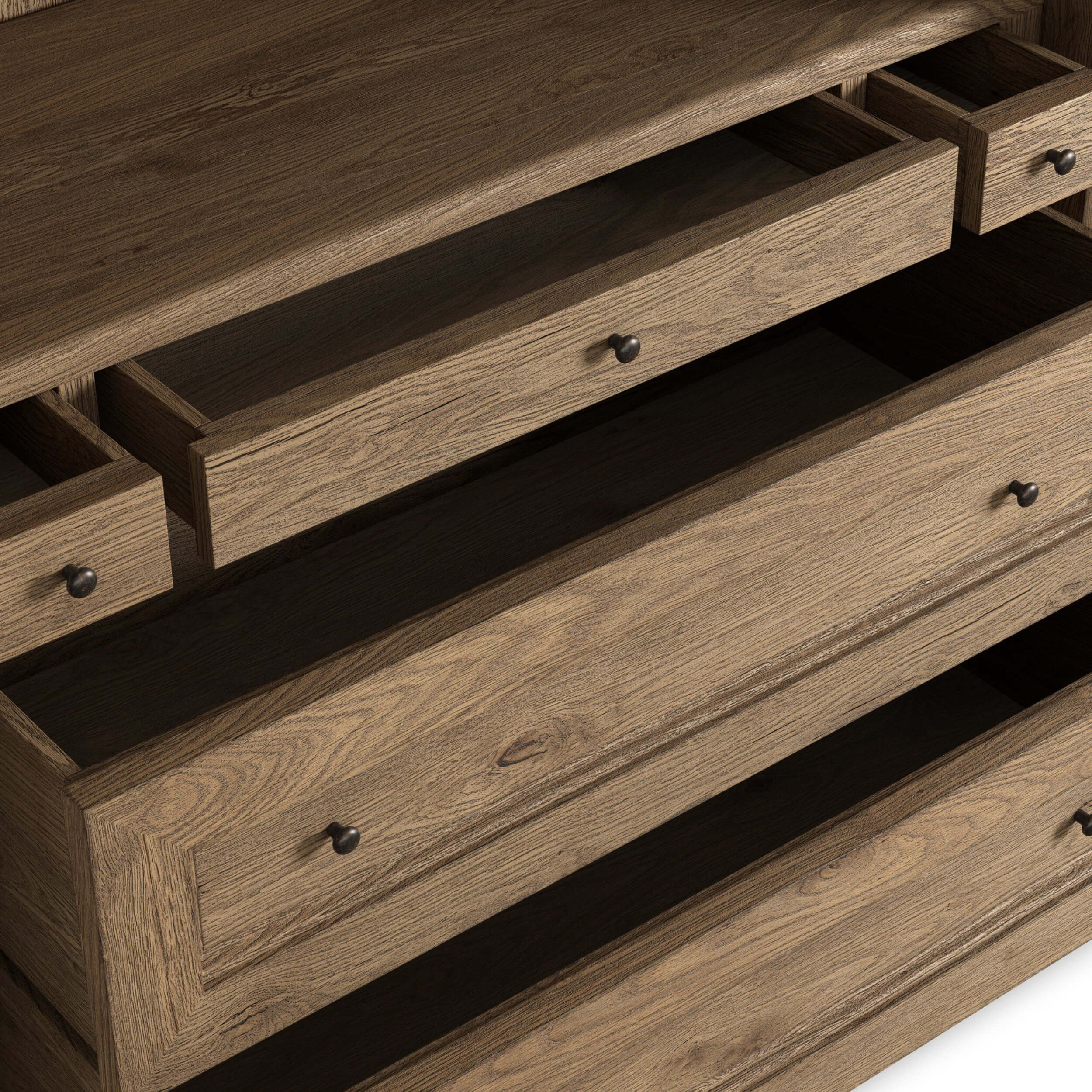 Sussex Cabinet, Drifted Oak by Amber Lewis x Four Hands - Image 5