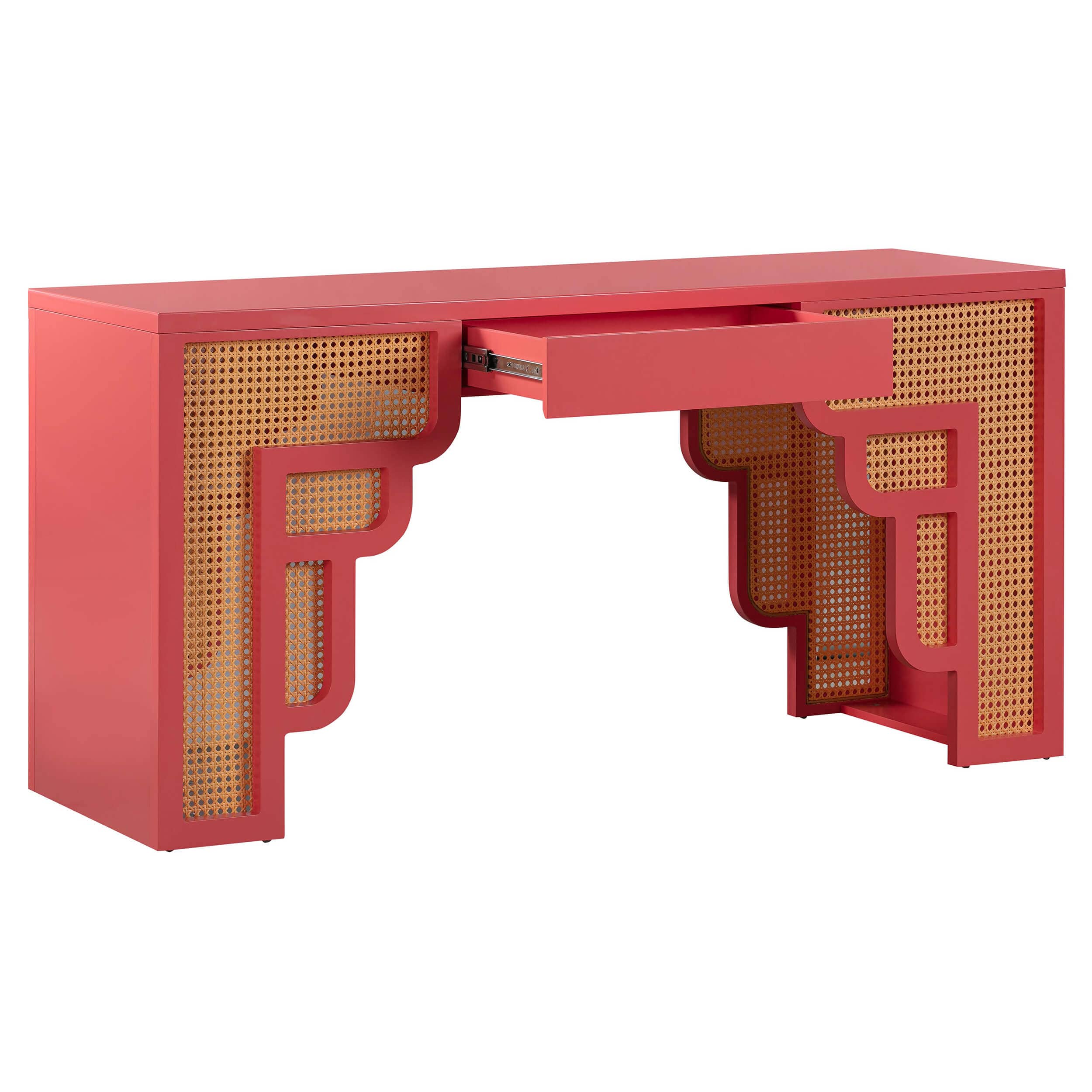 Suzie Executive Desk, Coral - Image 2