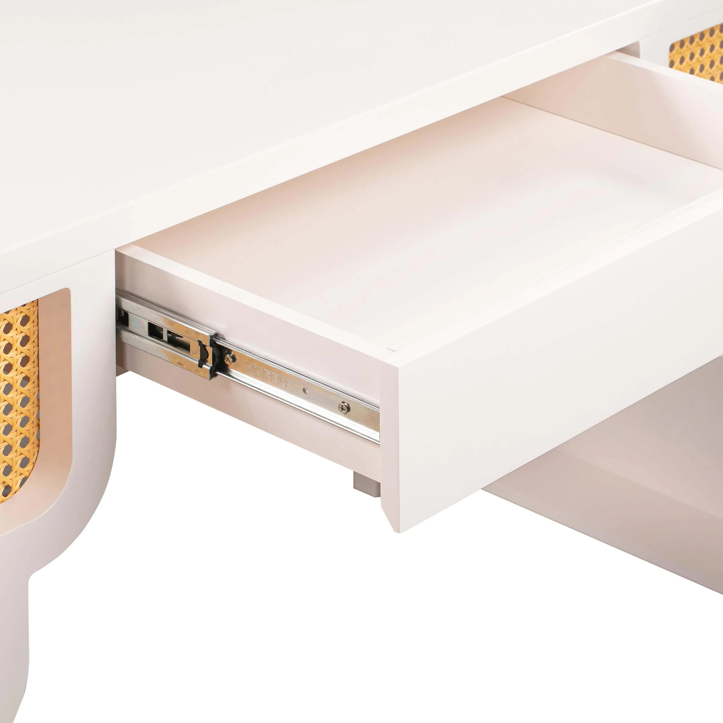 Suzie Executive Desk, Cream - Image 4