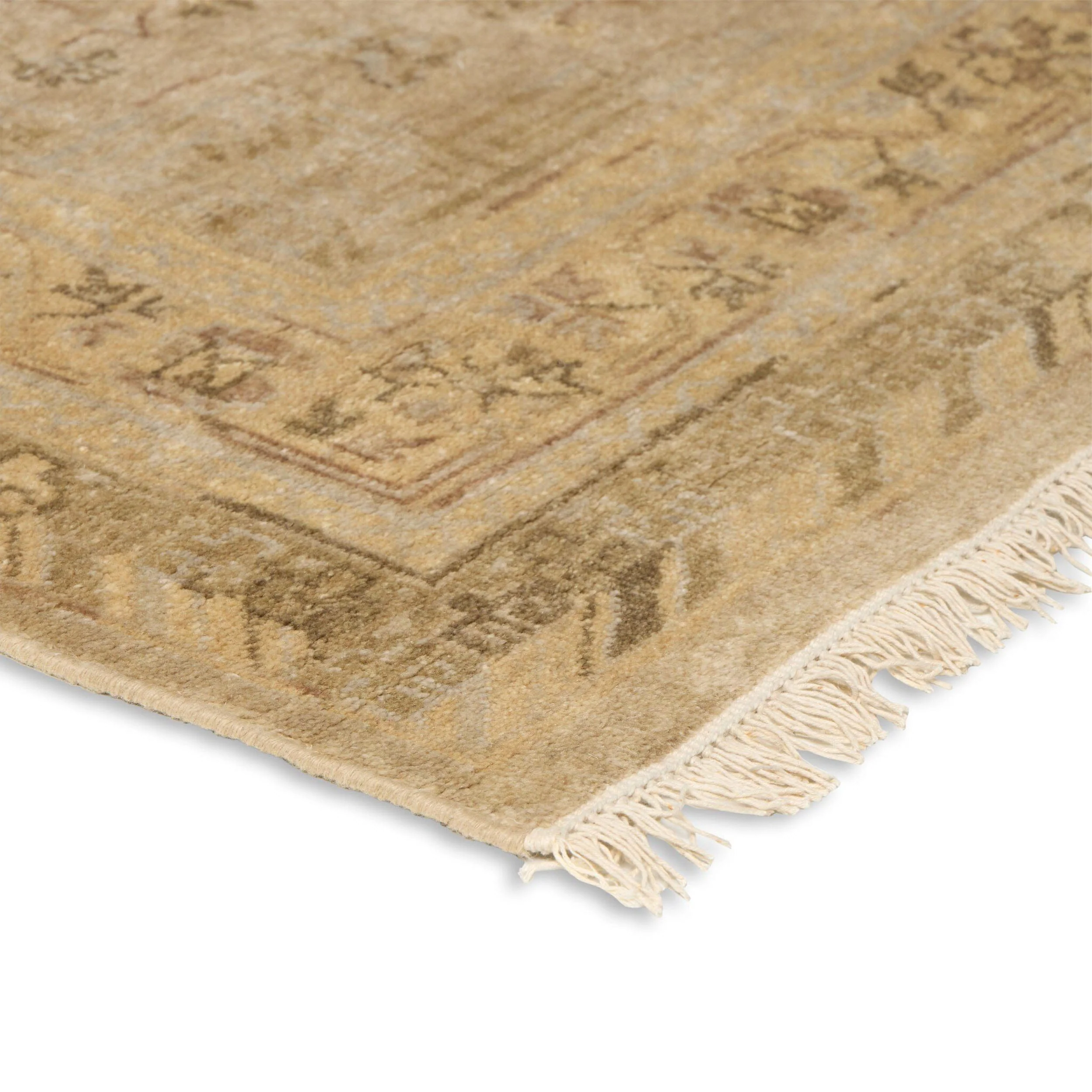 Sybil Hand-Knotted Rug, Natural by Four Hands - Image 2