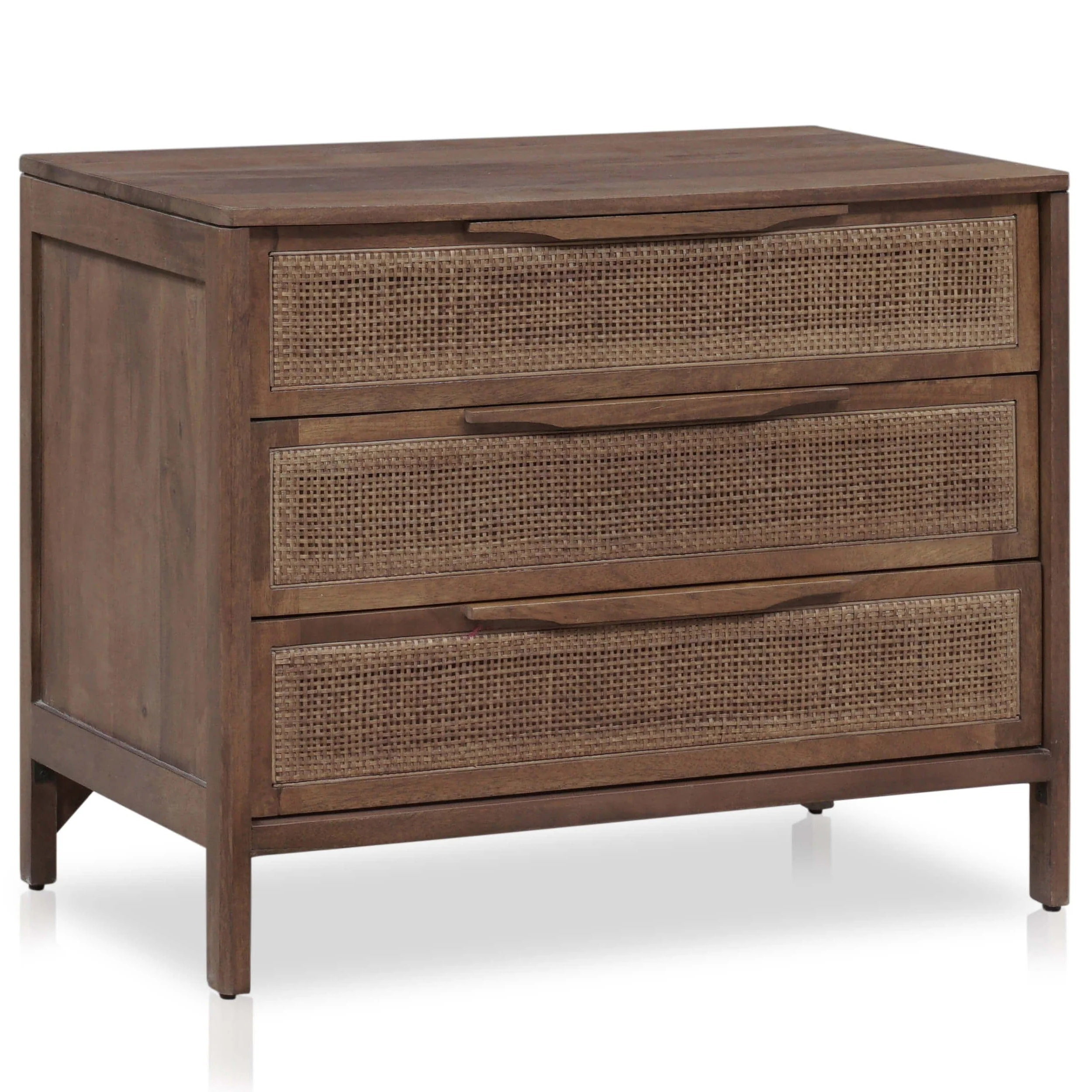 Sydney Large Nightstand, Brown Wash by Four Hands