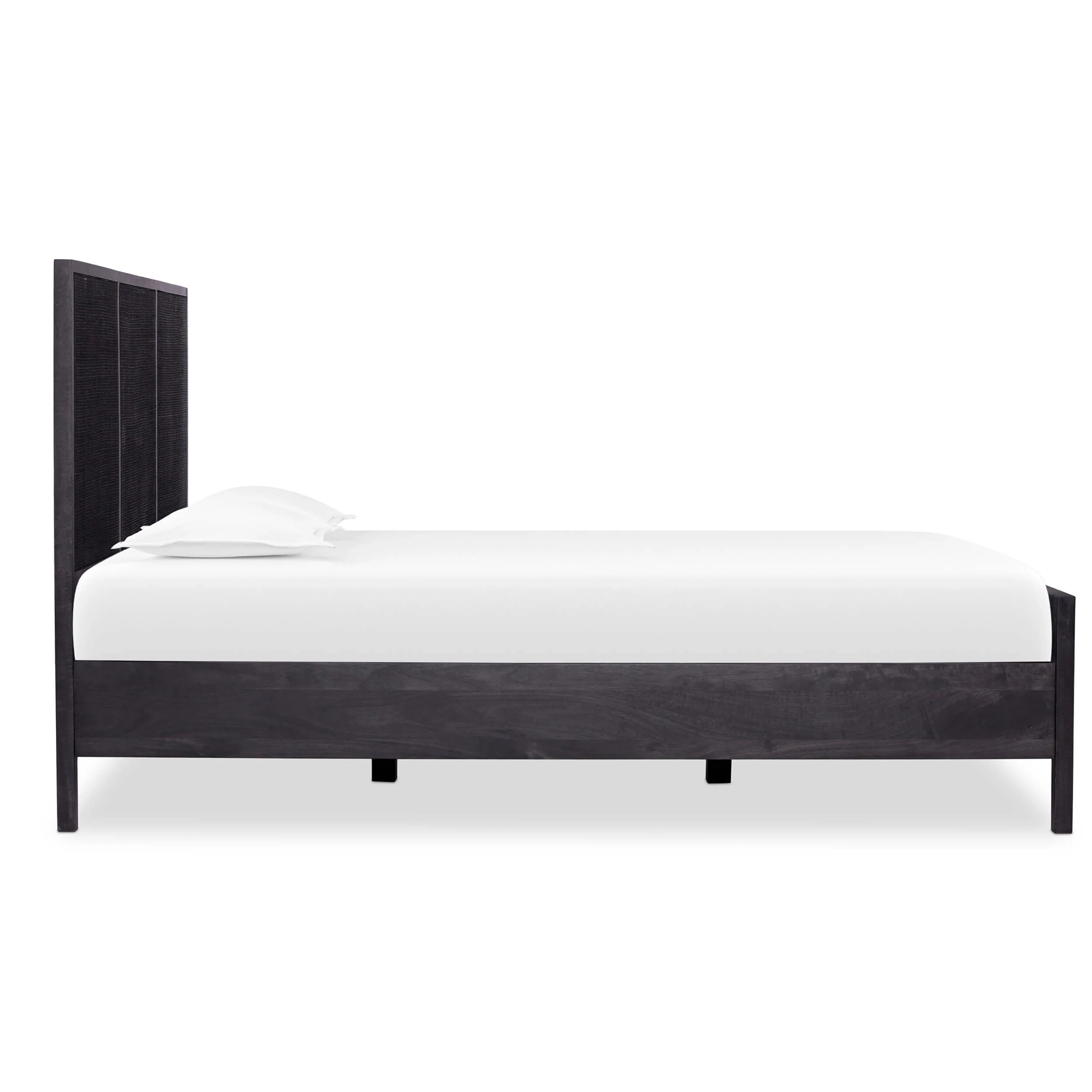 Sydney Bed, Black Wash w/Black Cane by Four Hands - Image 3