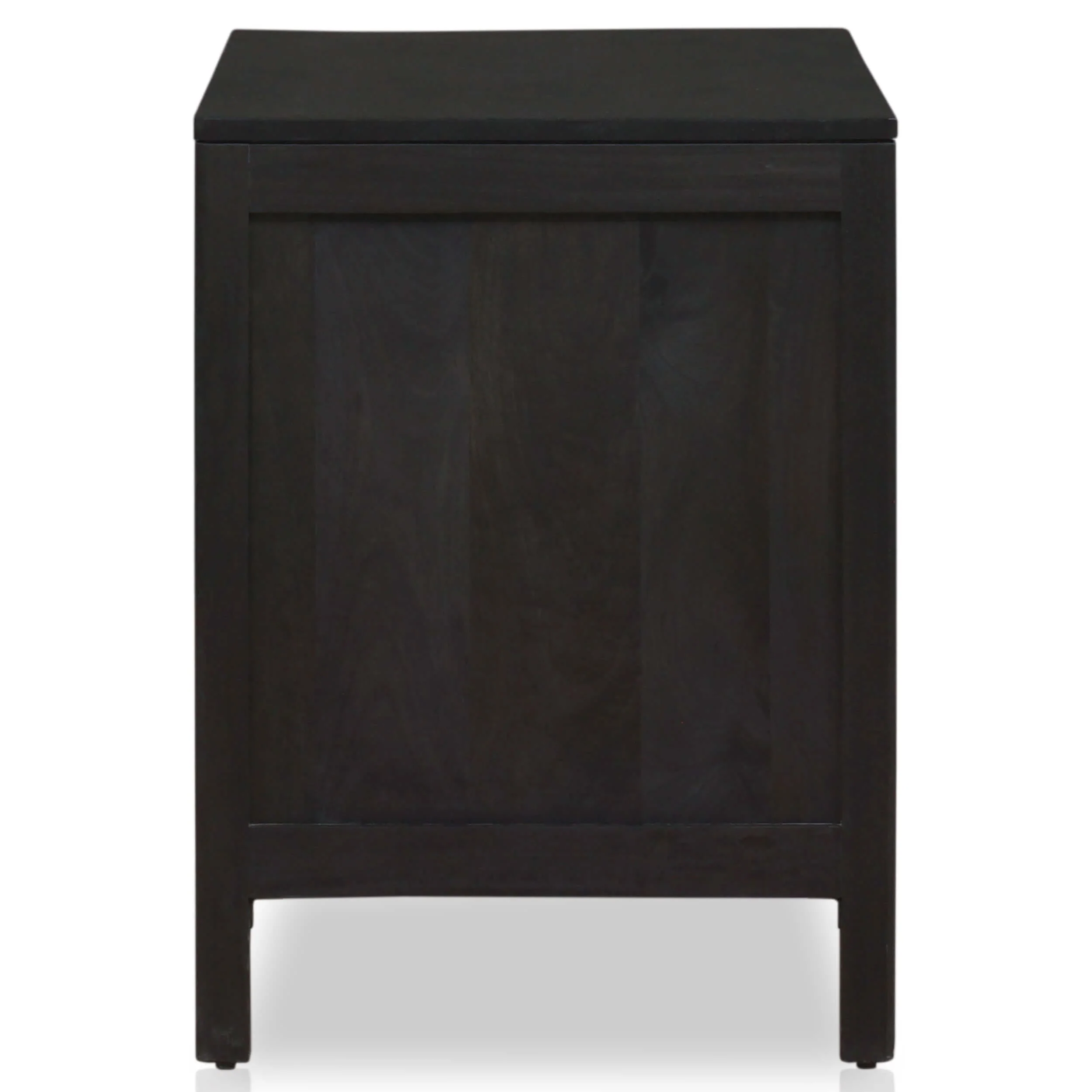 Sydney Large Nightstand, Black Wash by Four Hands - Image 2