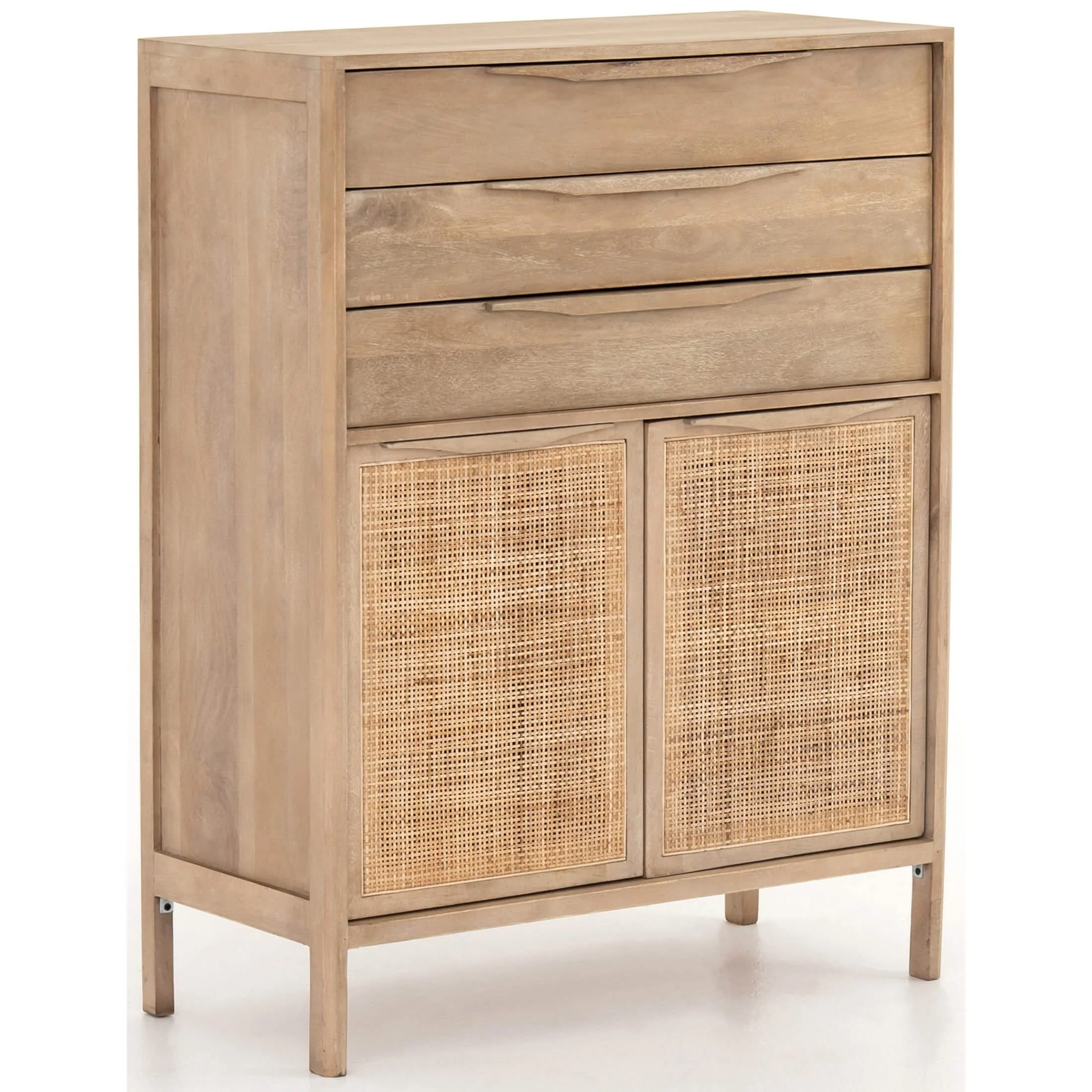 Sydney Tall Dresser, Natural by Four Hands