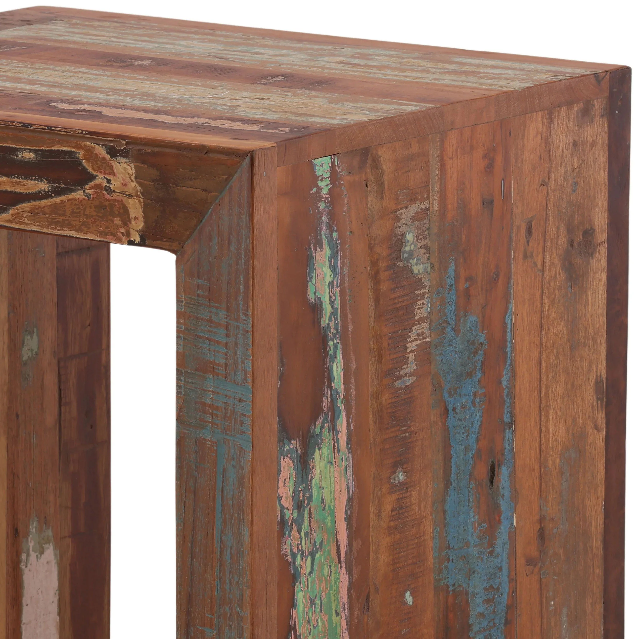 Sylvan Side Table, Distressed Medium Brown - Image 4