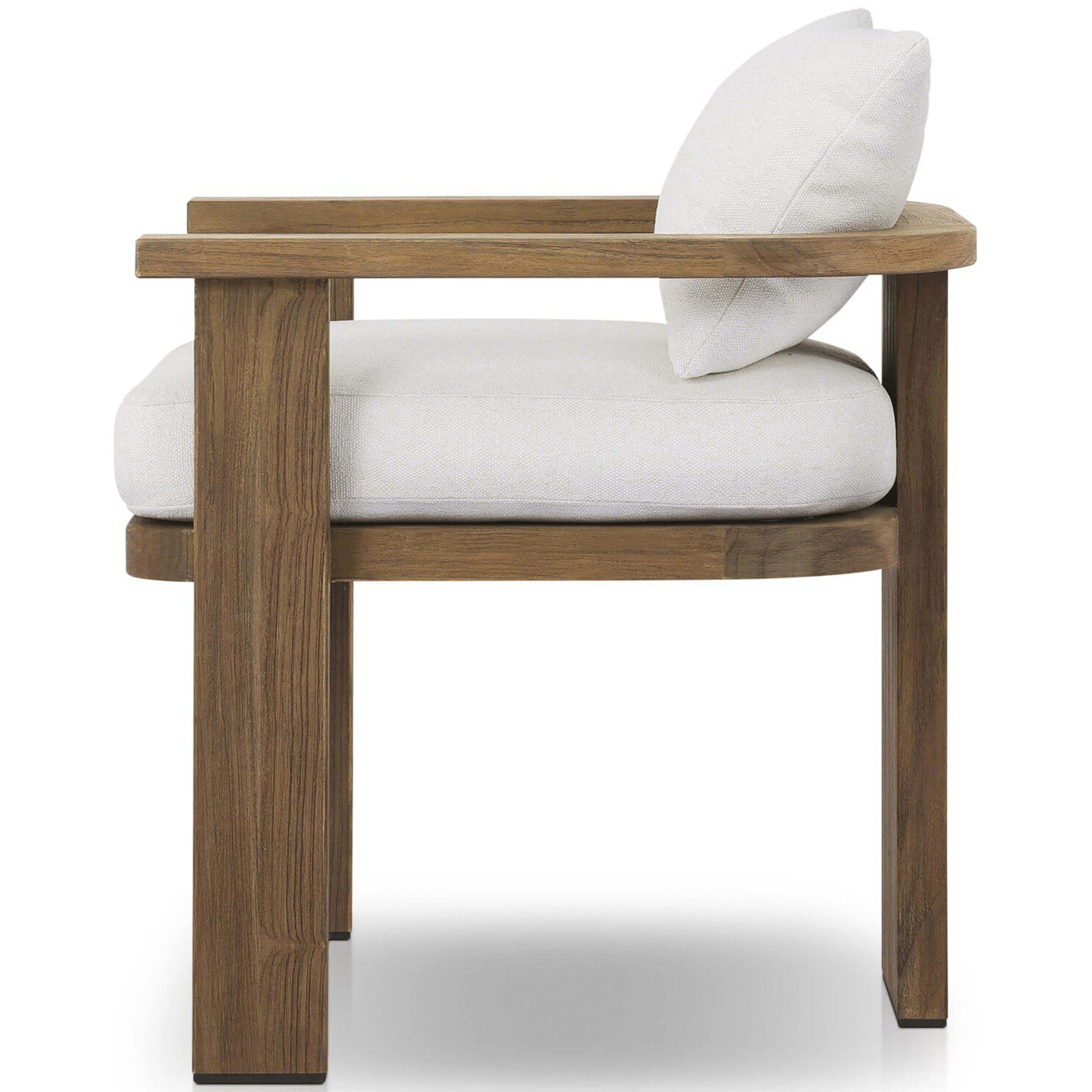 Tahana Outdoor Arm Chair, Alessi Linen by Four Hands - Image 3