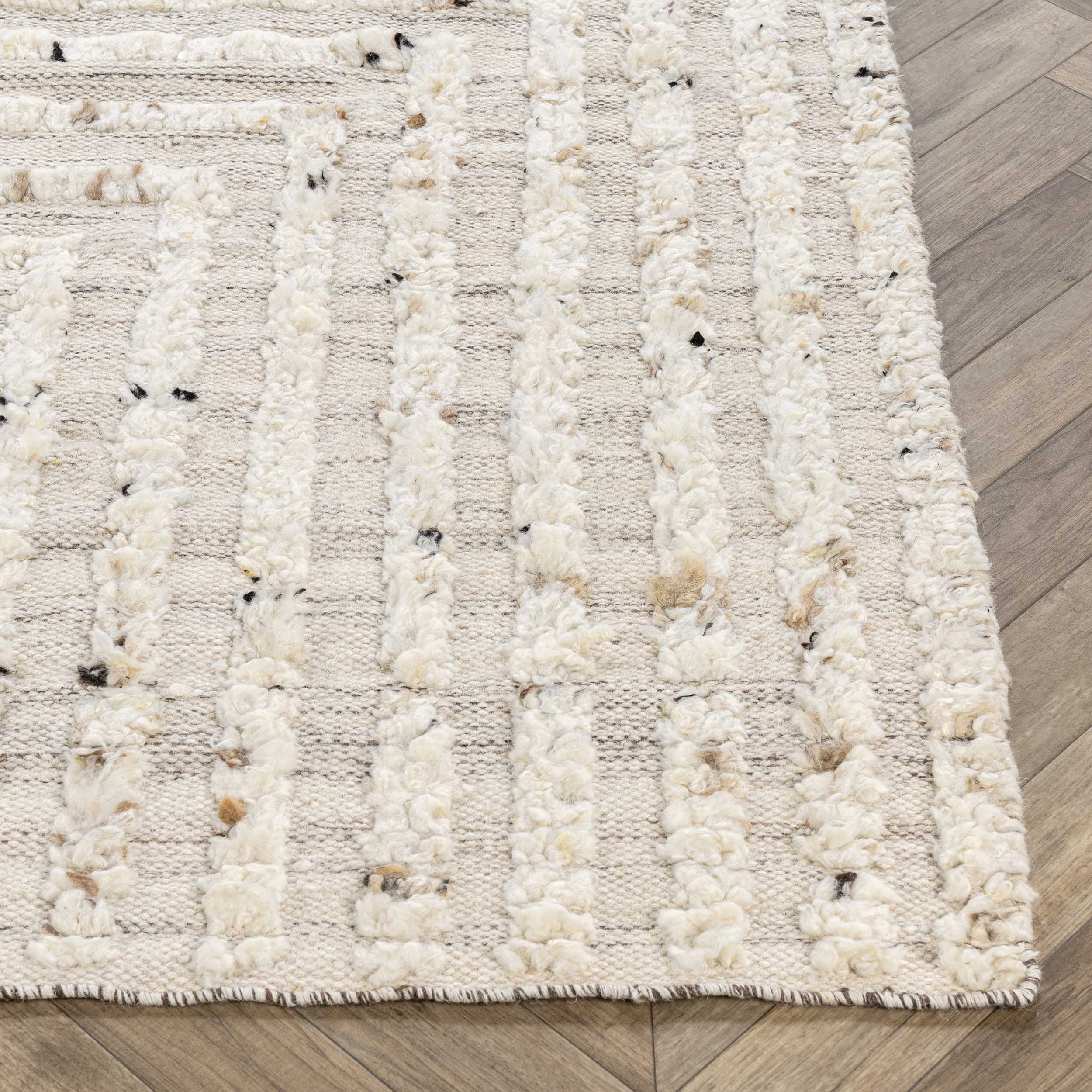 Tahoe Wool Rug, Ivory - Image 2