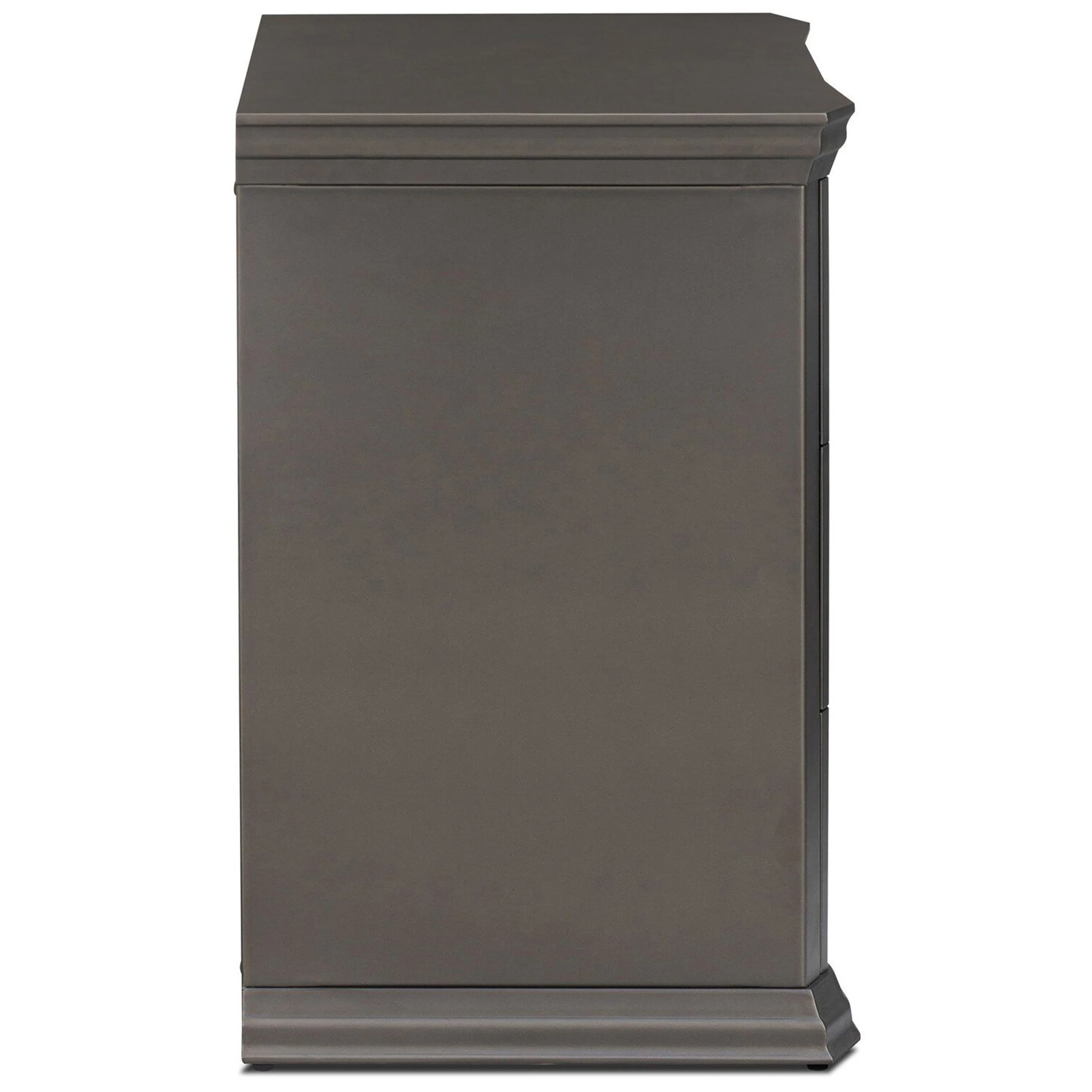 Talese Nightstand, Smooth Bronze by Four Hands - Image 3