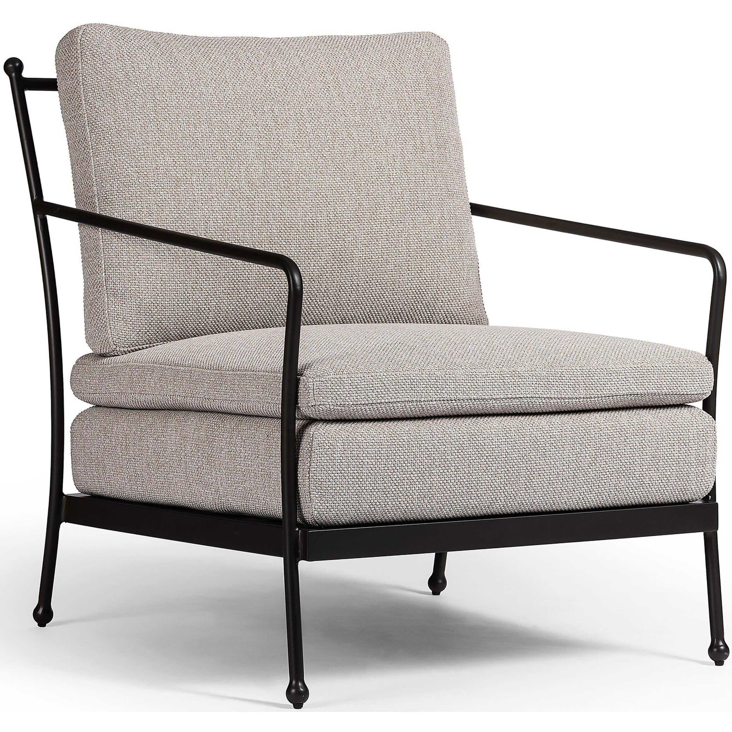 Tally Outdoor Chair, Ramiro Ecru