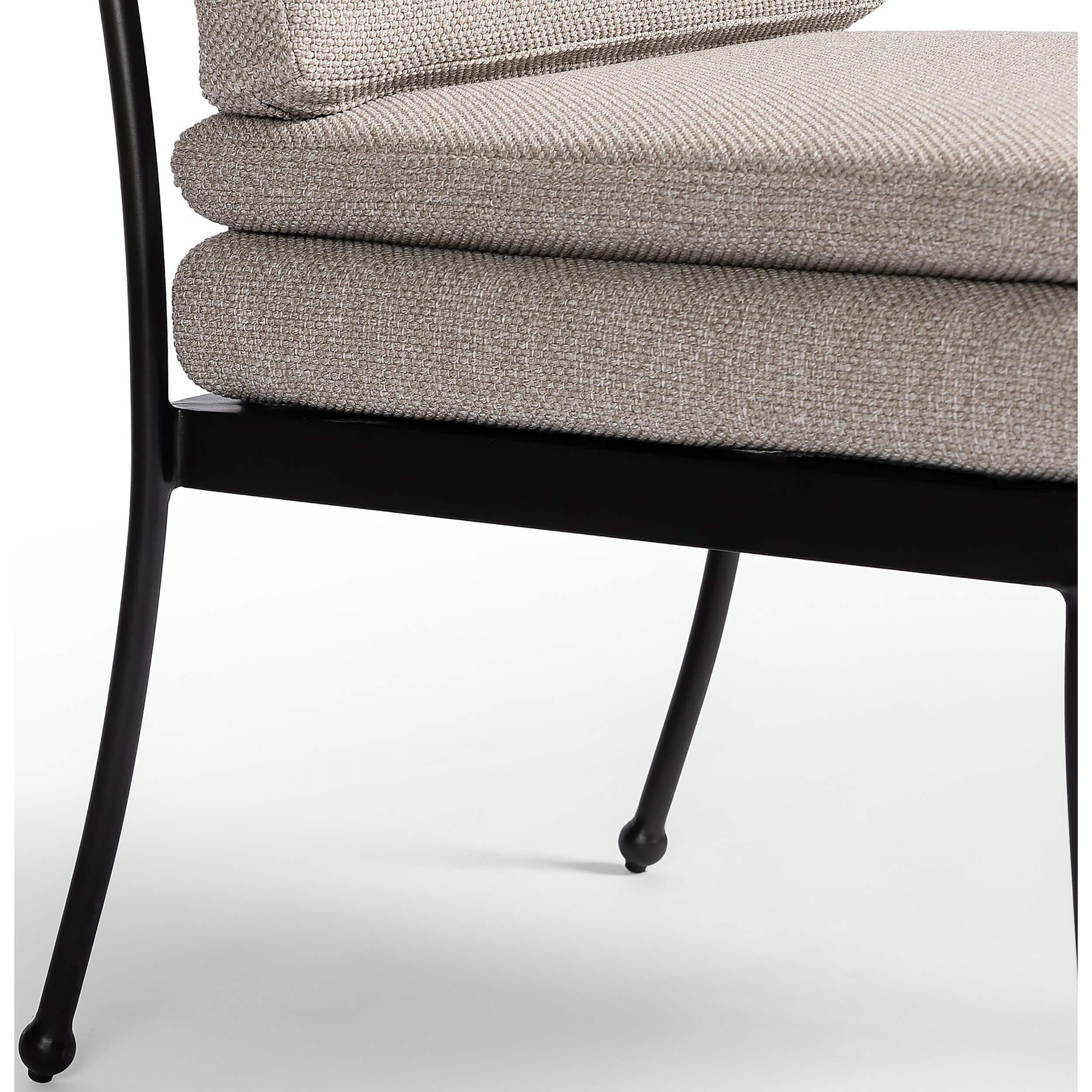 Tally Outdoor Dining Chair, Ramiro Ecru, Set of 2 by Four Hands - Image 5
