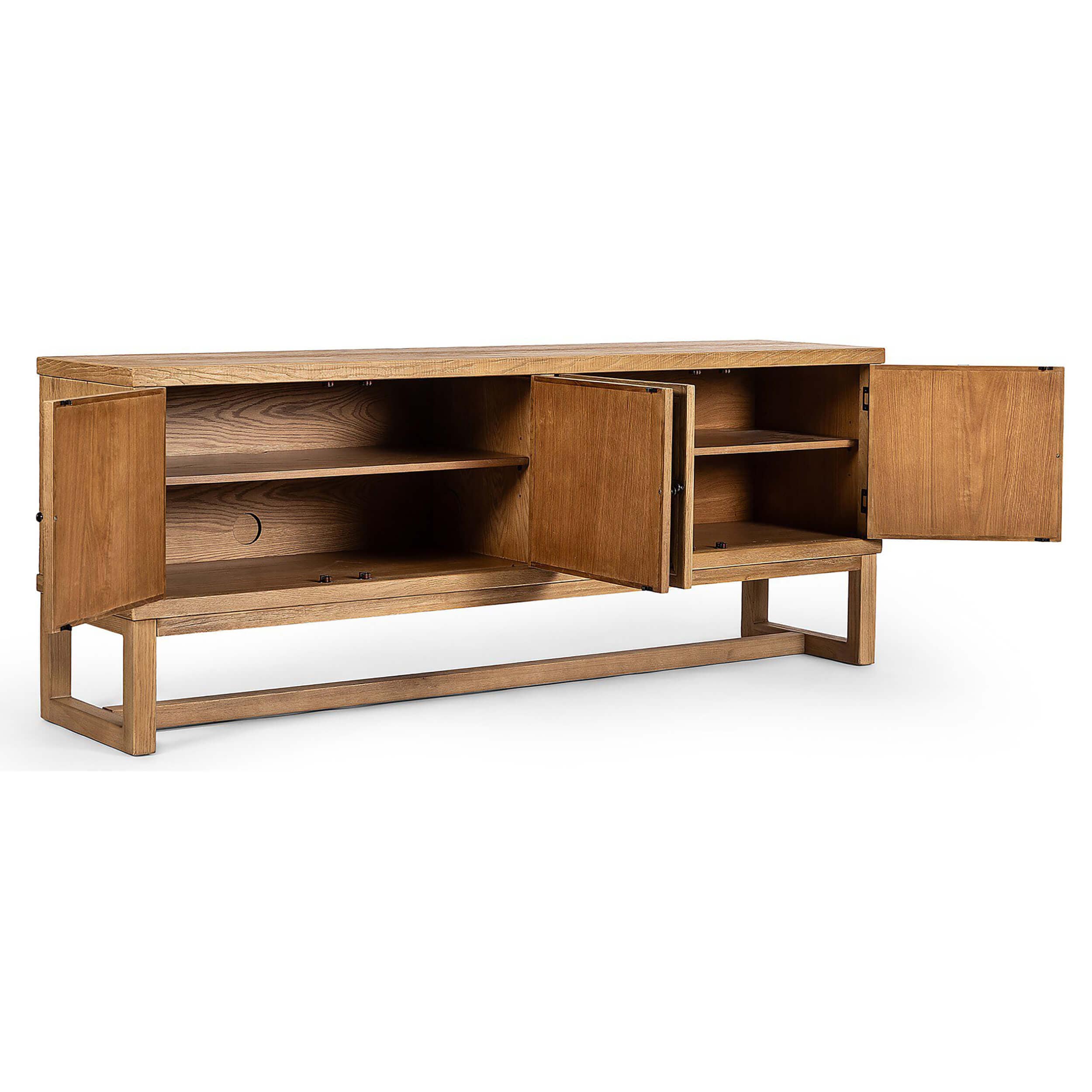 Tamara Media Console, Worn Oak - Image 4