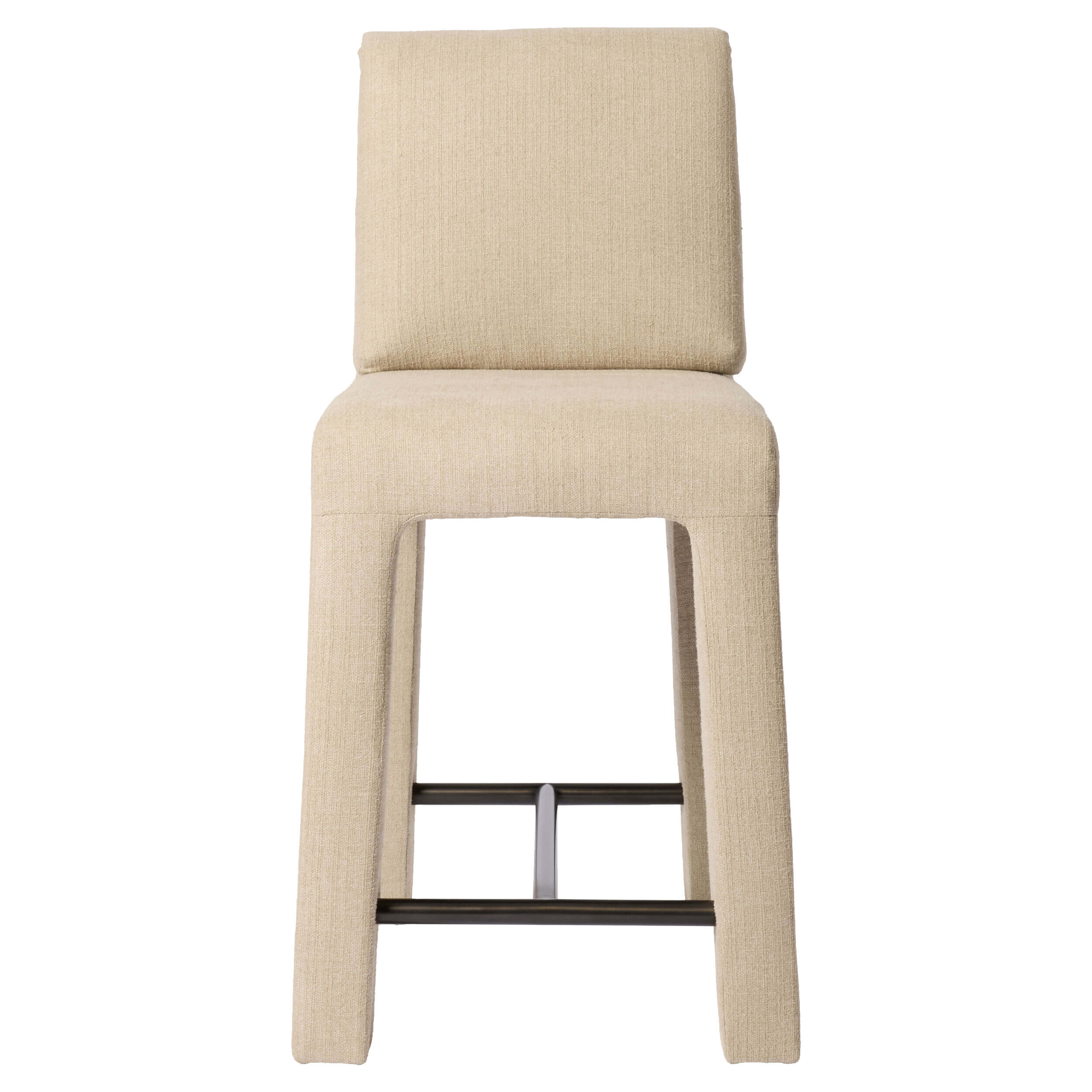 Tamu Bar & Counter Stool, Beige - Image 2