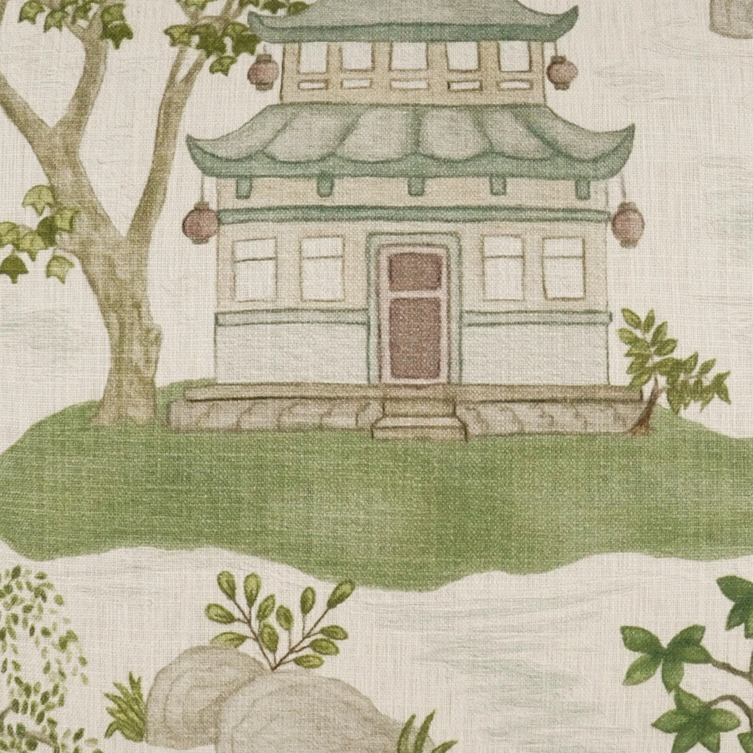 Tang Pillow, Green - Image 2
