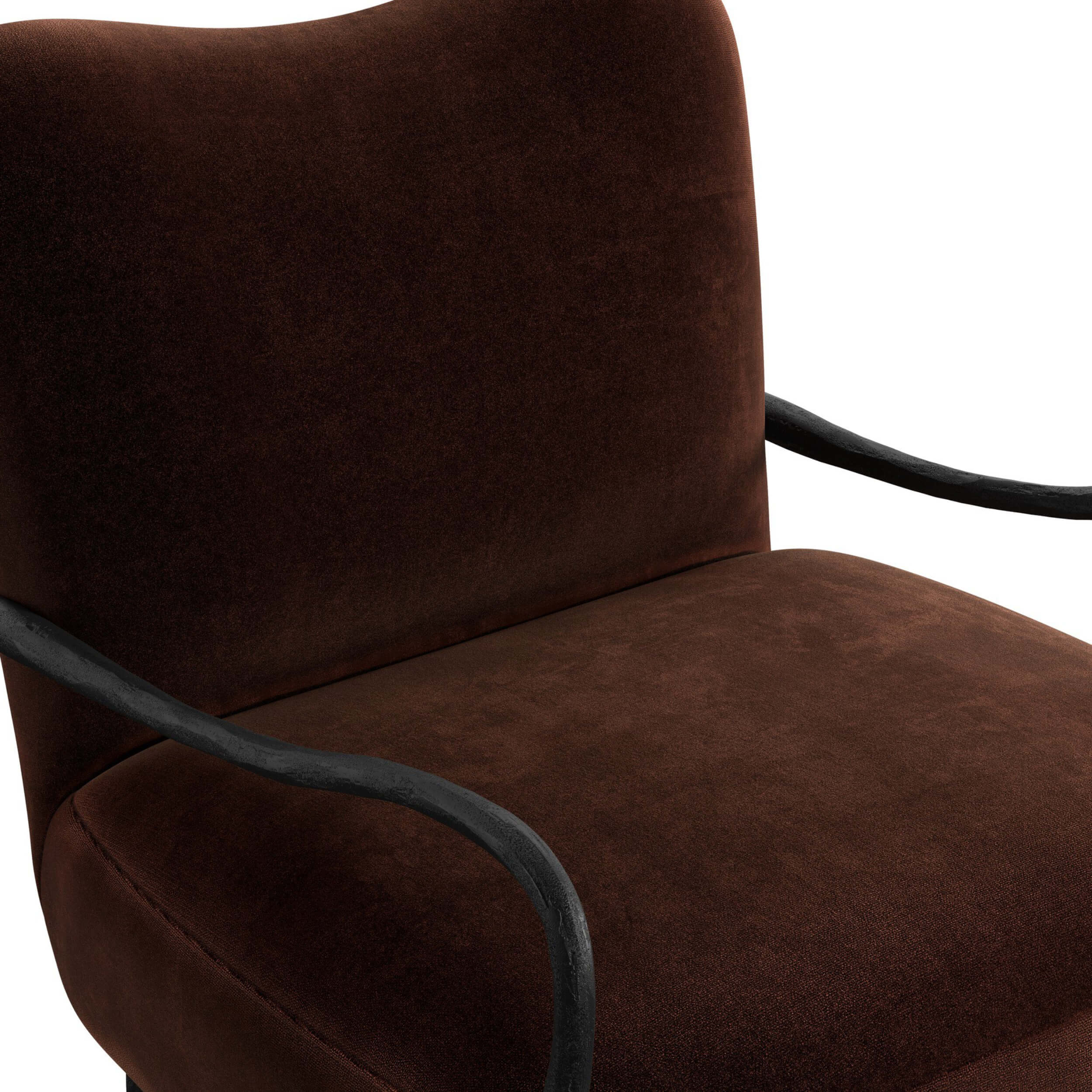 Tarah Chair, Monte Chocolate by Amber Lewis x Four Hands - Image 4