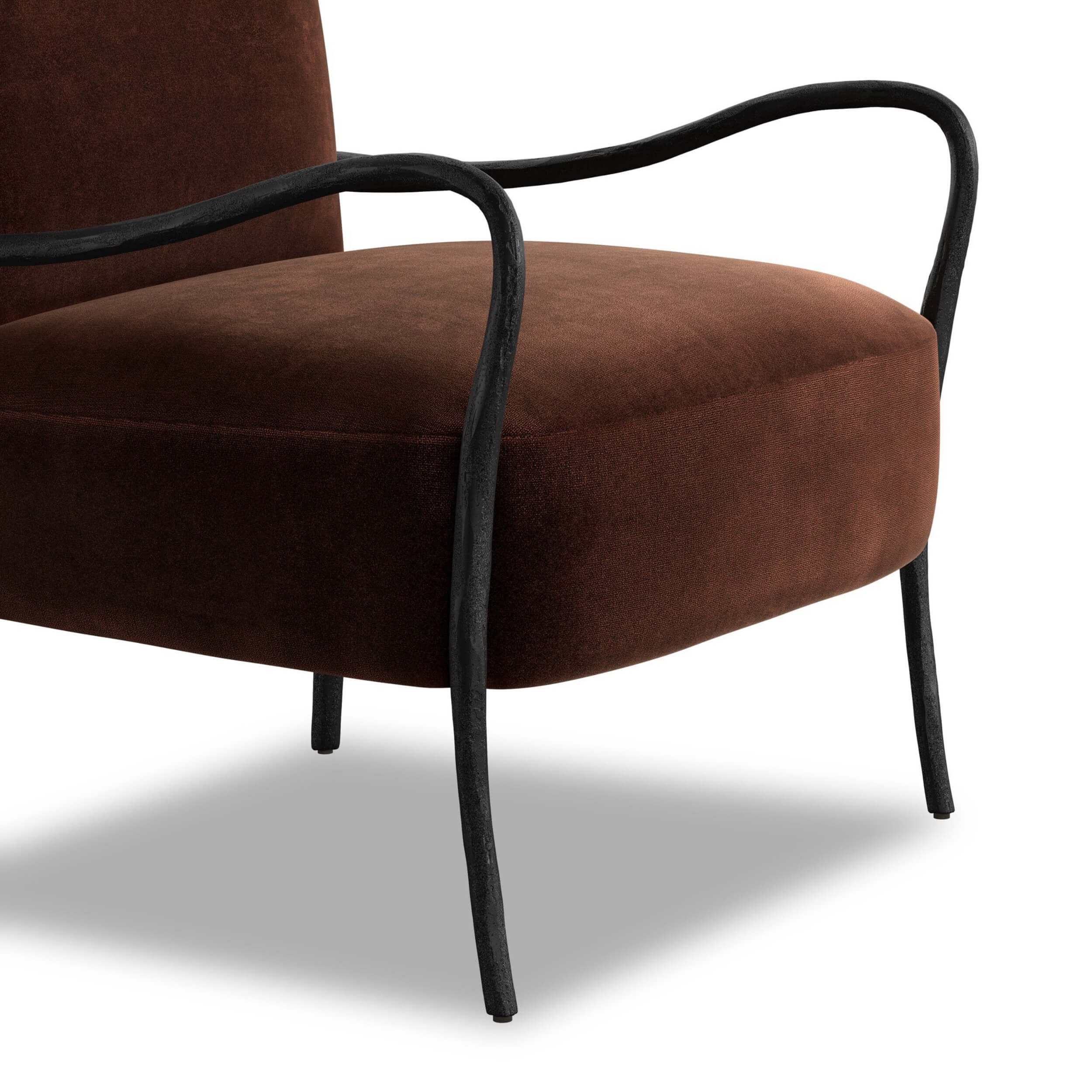 Tarah Chair, Monte Chocolate by Amber Lewis x Four Hands - Image 5