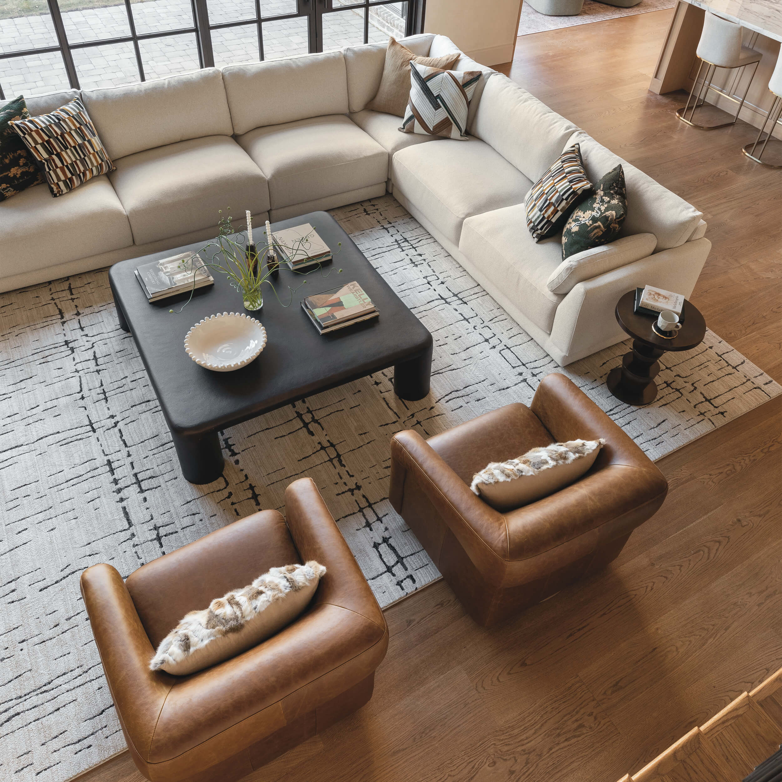 Targon Coffee Table, Bronzed by Four Hands - Image 6